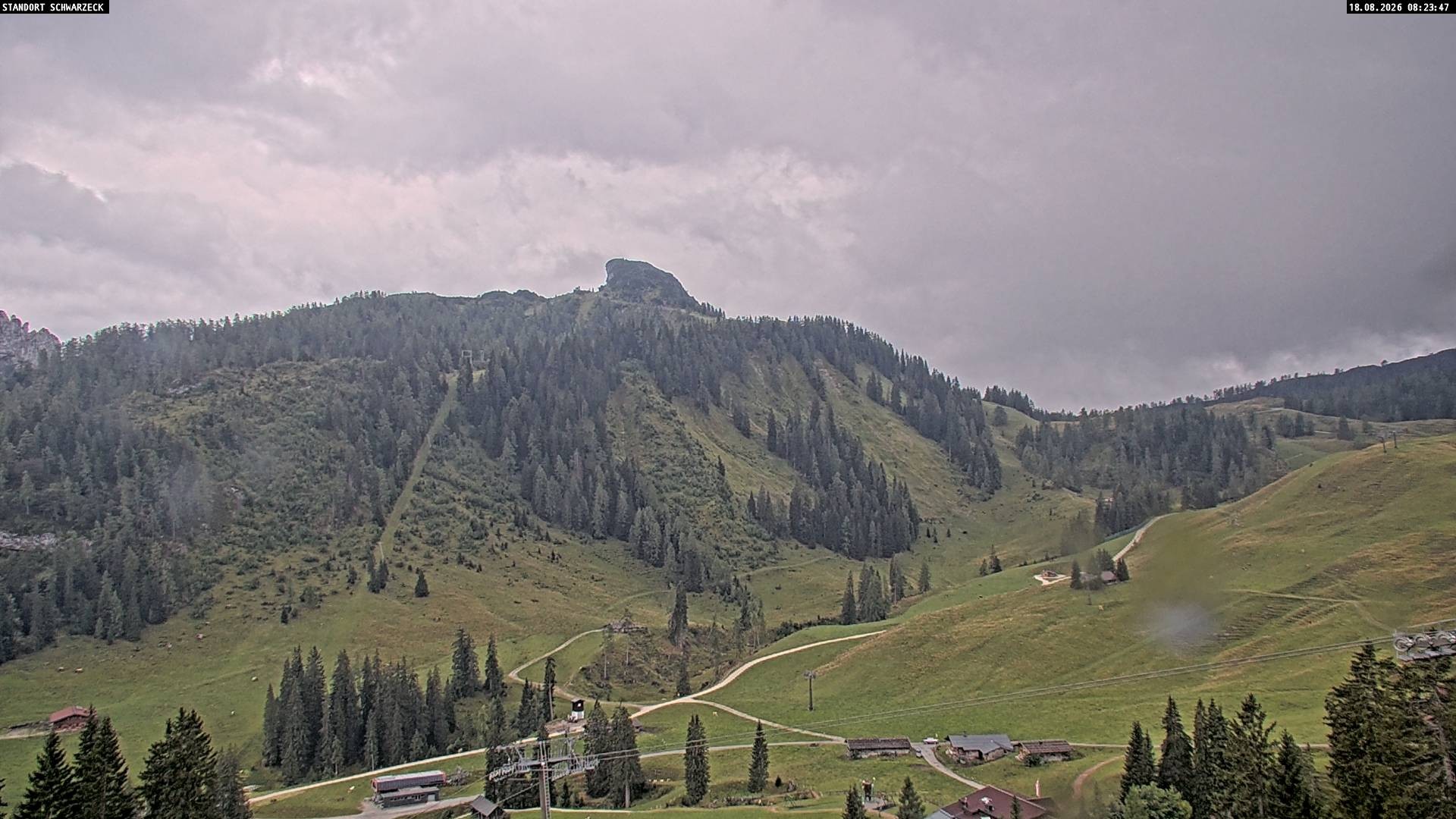 Archiv Foto Webcam Grubhörndl, Loferer Alm