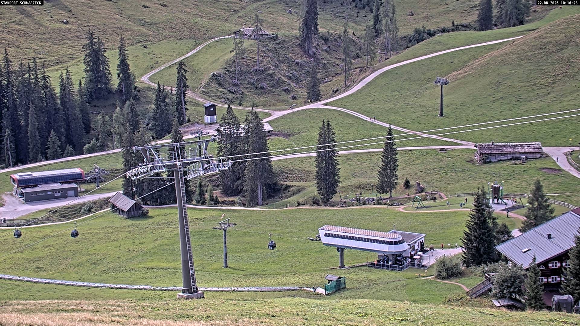 Archiv Foto Webcam Grubhörndl, Loferer Alm