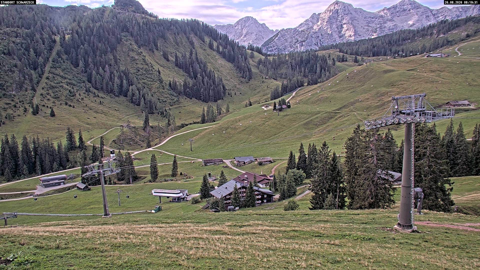 Archiv Foto Webcam Grubhörndl, Loferer Alm