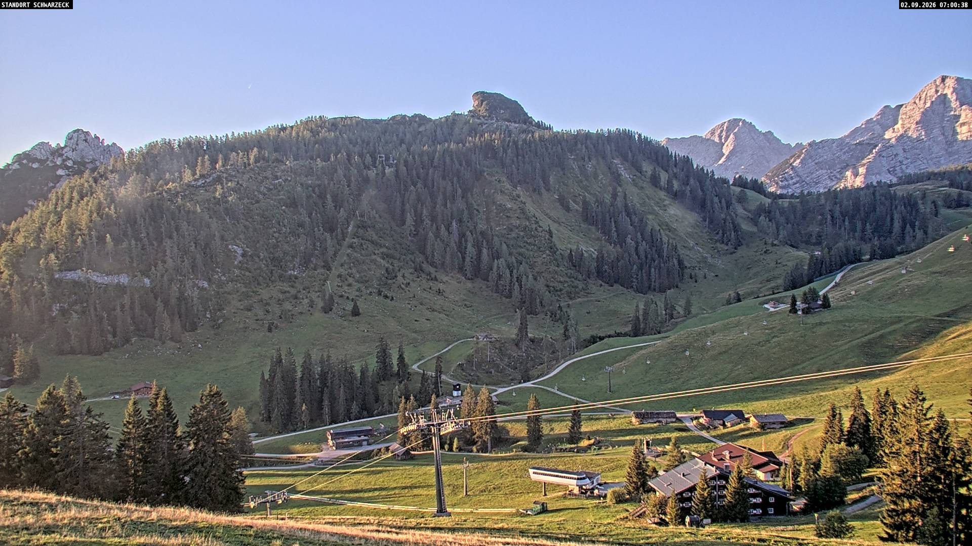 Archiv Foto Webcam Grubhörndl, Loferer Alm