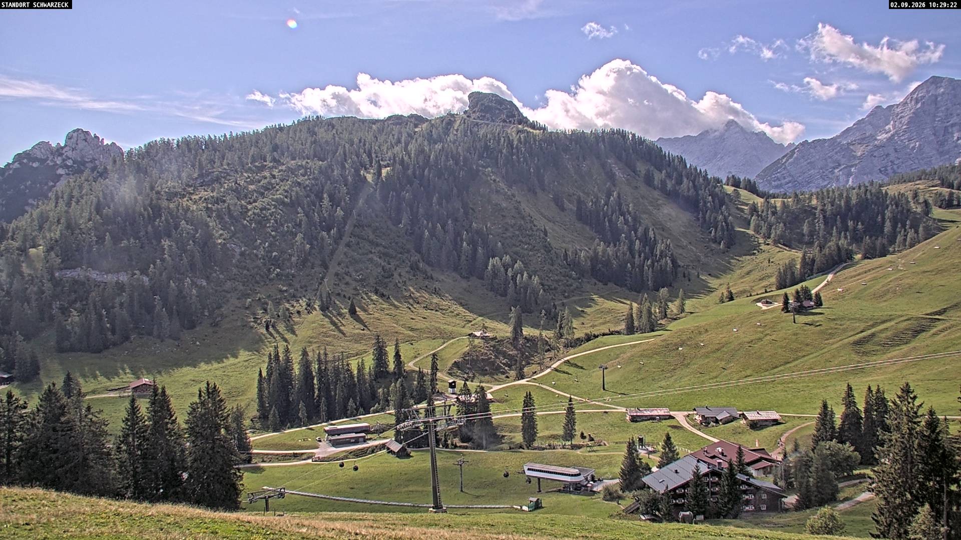 Archiv Foto Webcam Grubhörndl, Loferer Alm