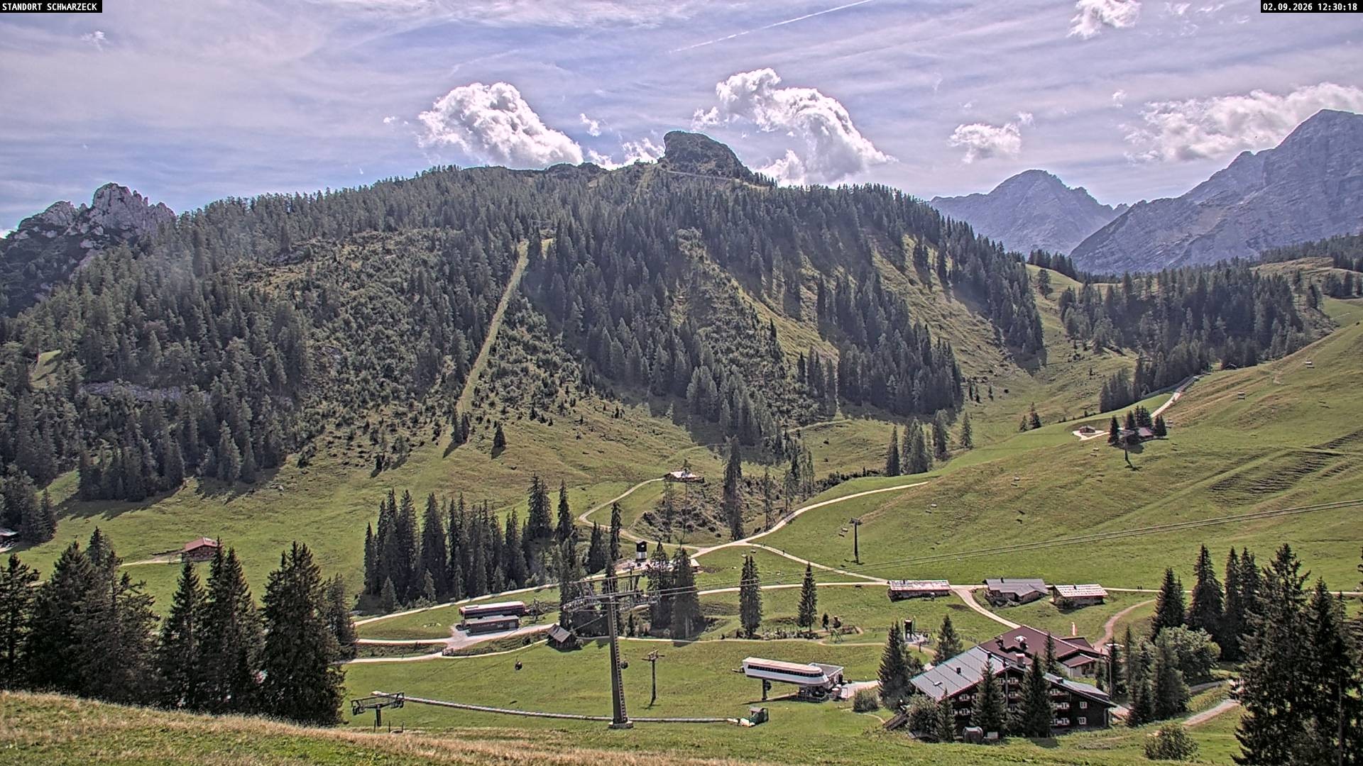 Archiv Foto Webcam Grubhörndl, Loferer Alm