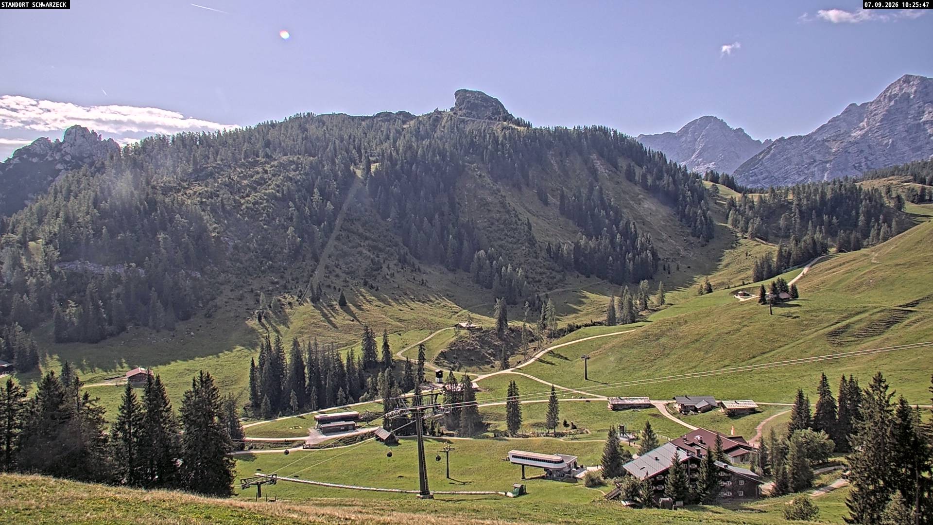 Archiv Foto Webcam Grubhörndl, Loferer Alm