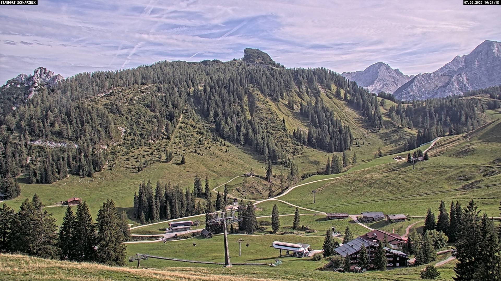 Archiv Foto Webcam Grubhörndl, Loferer Alm