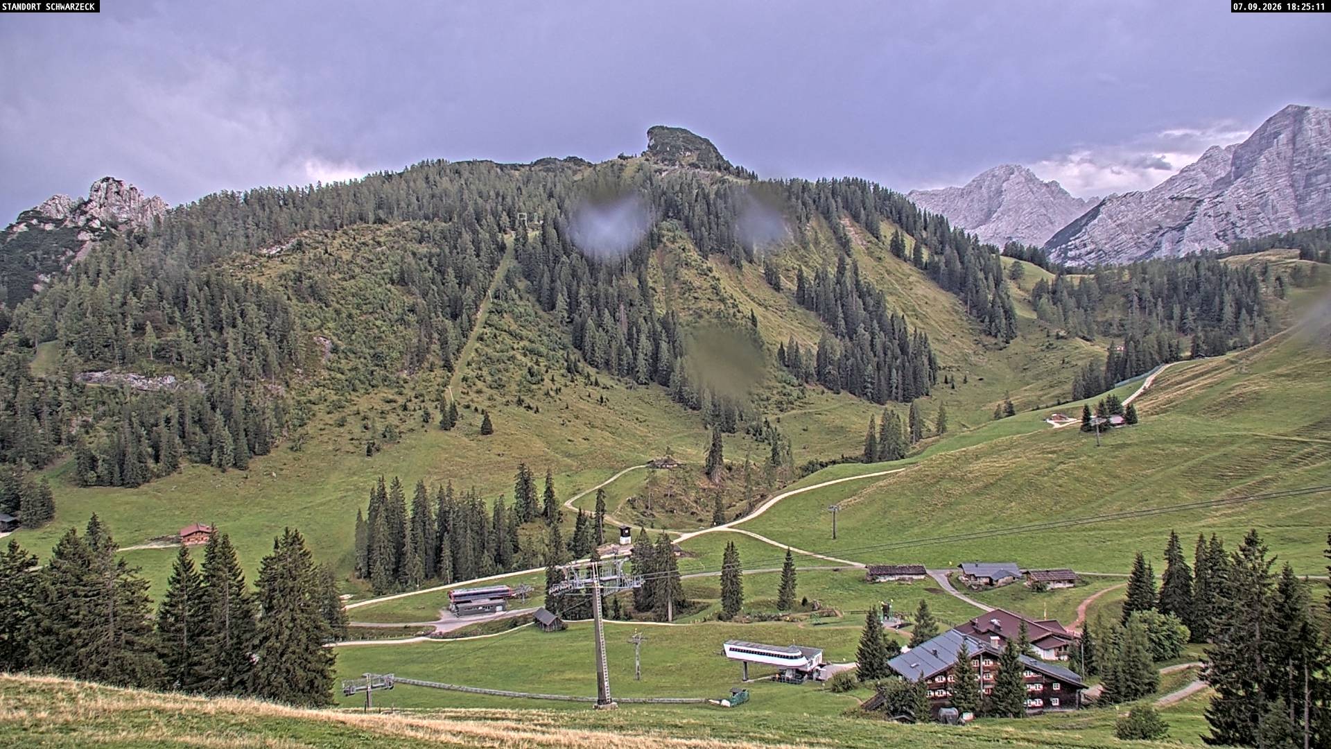 Archiv Foto Webcam Grubhörndl, Loferer Alm
