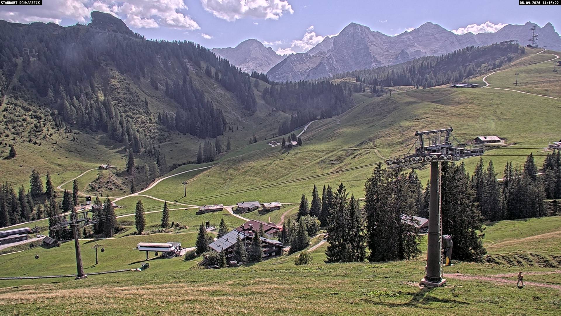 Archiv Foto Webcam Grubhörndl, Loferer Alm