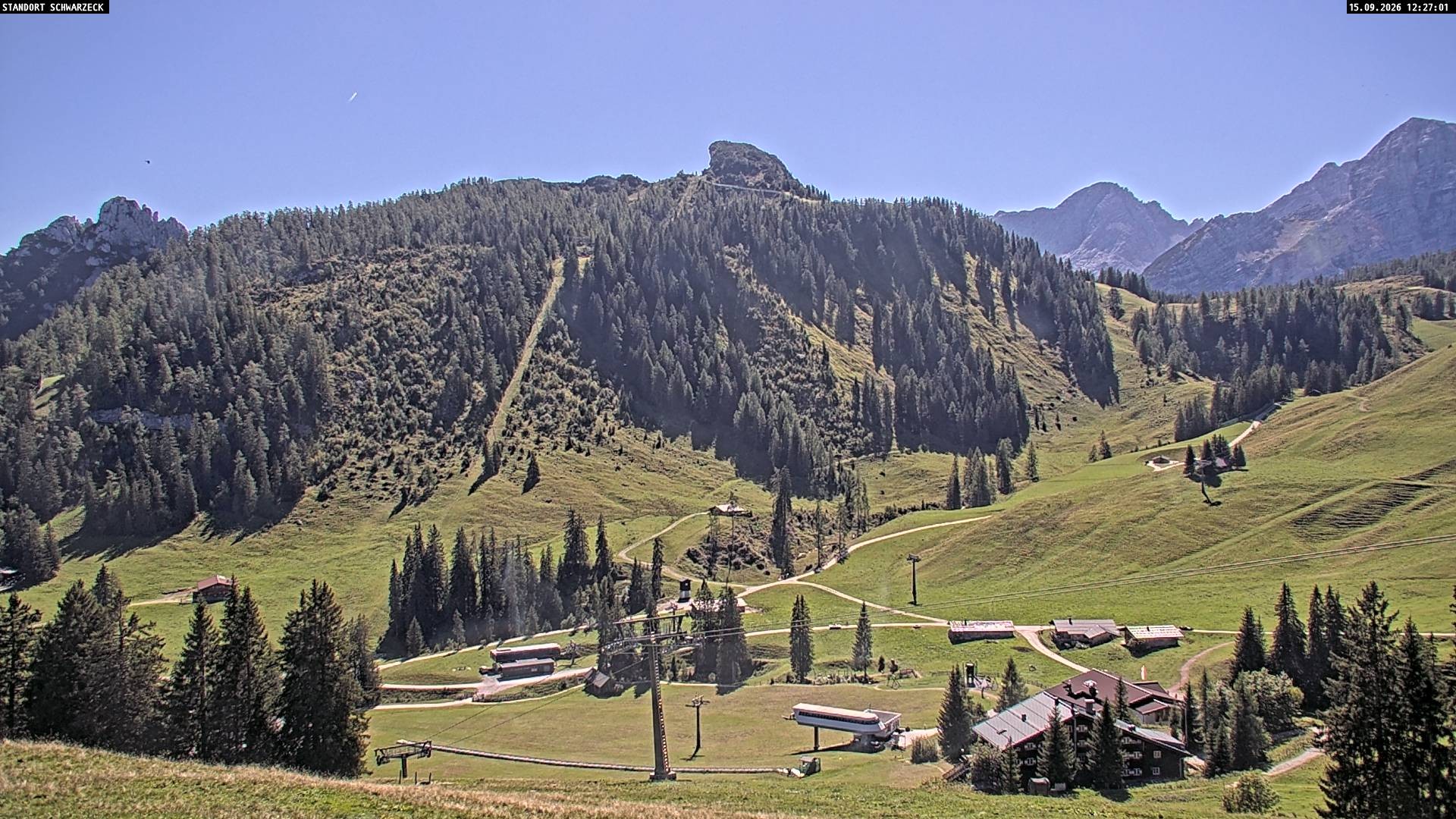 Archiv Foto Webcam Grubhörndl, Loferer Alm