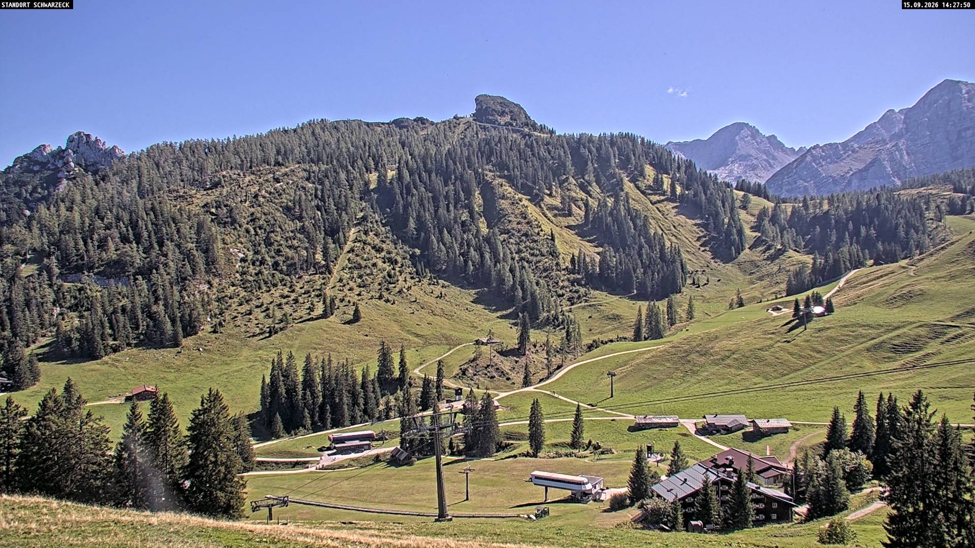 Archiv Foto Webcam Grubhörndl, Loferer Alm