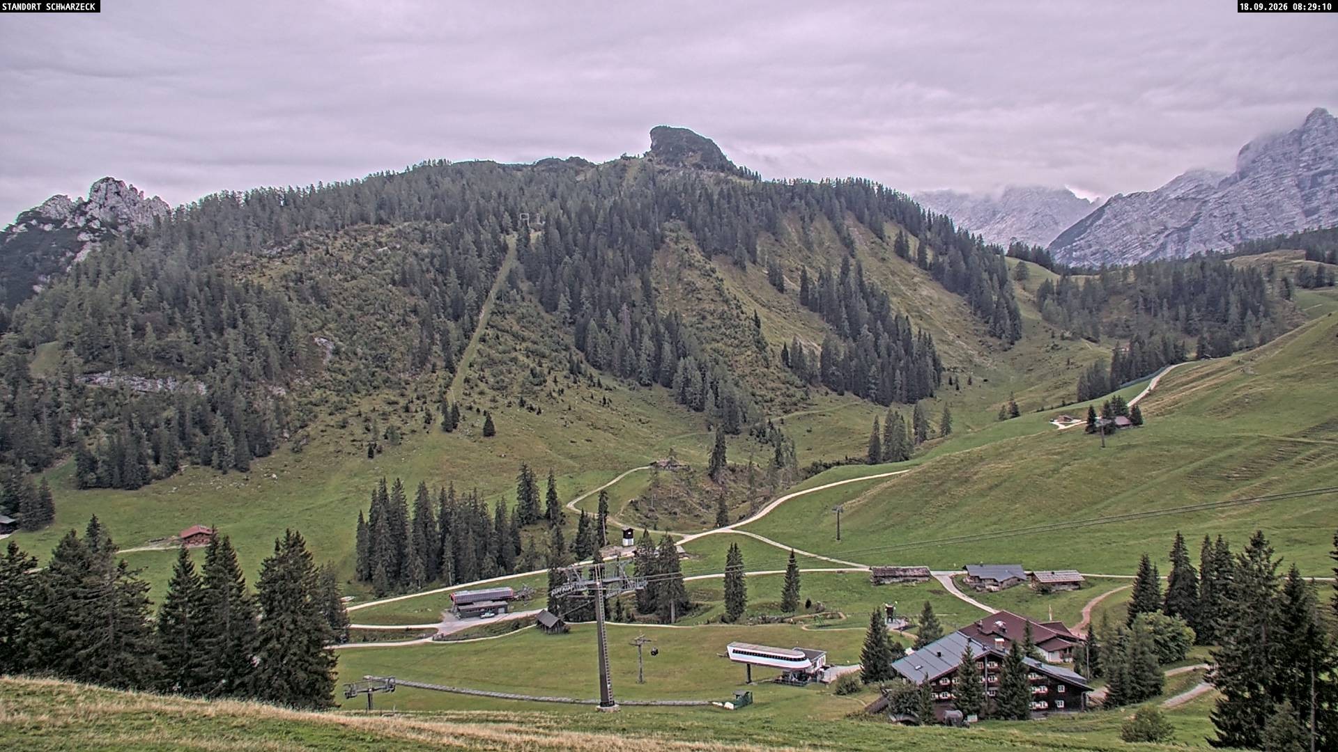 Archiv Foto Webcam Grubhörndl, Loferer Alm