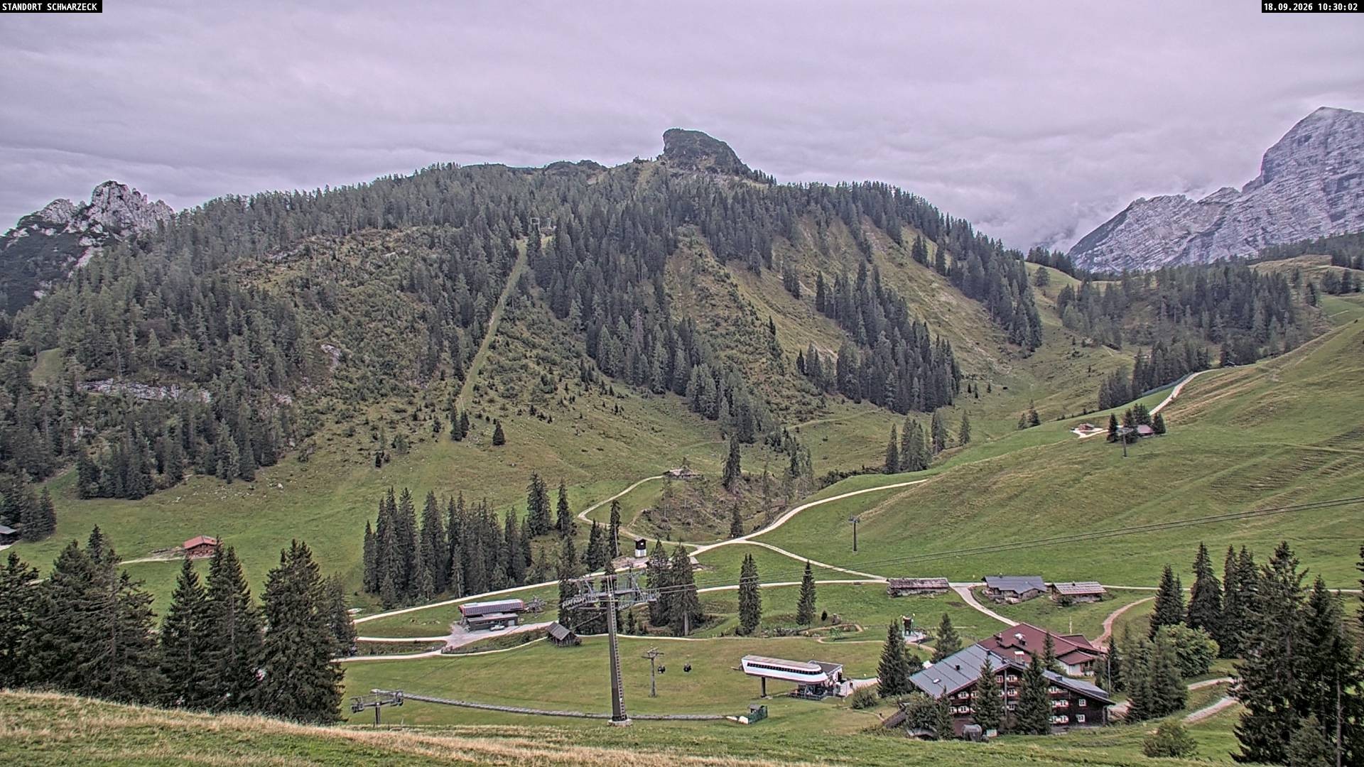 Archiv Foto Webcam Grubhörndl, Loferer Alm