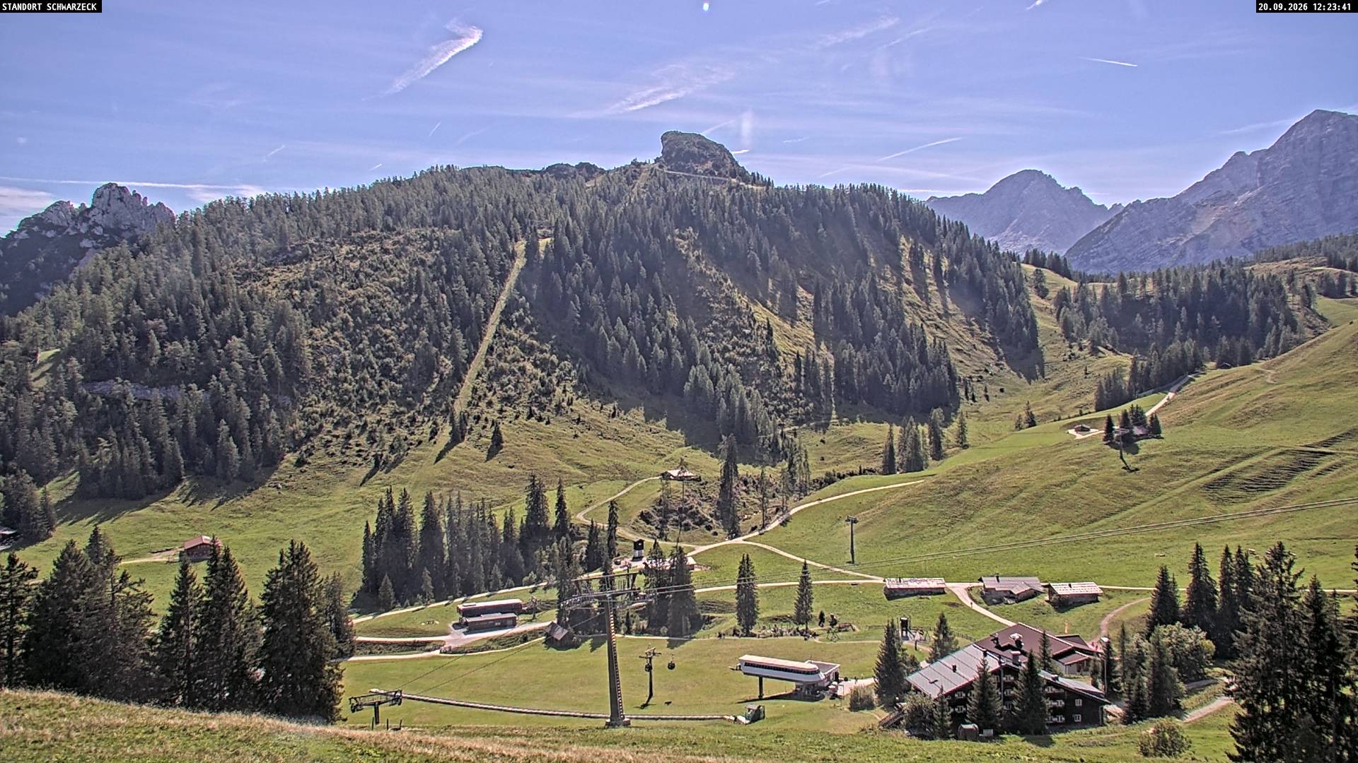 Archiv Foto Webcam Grubhörndl, Loferer Alm