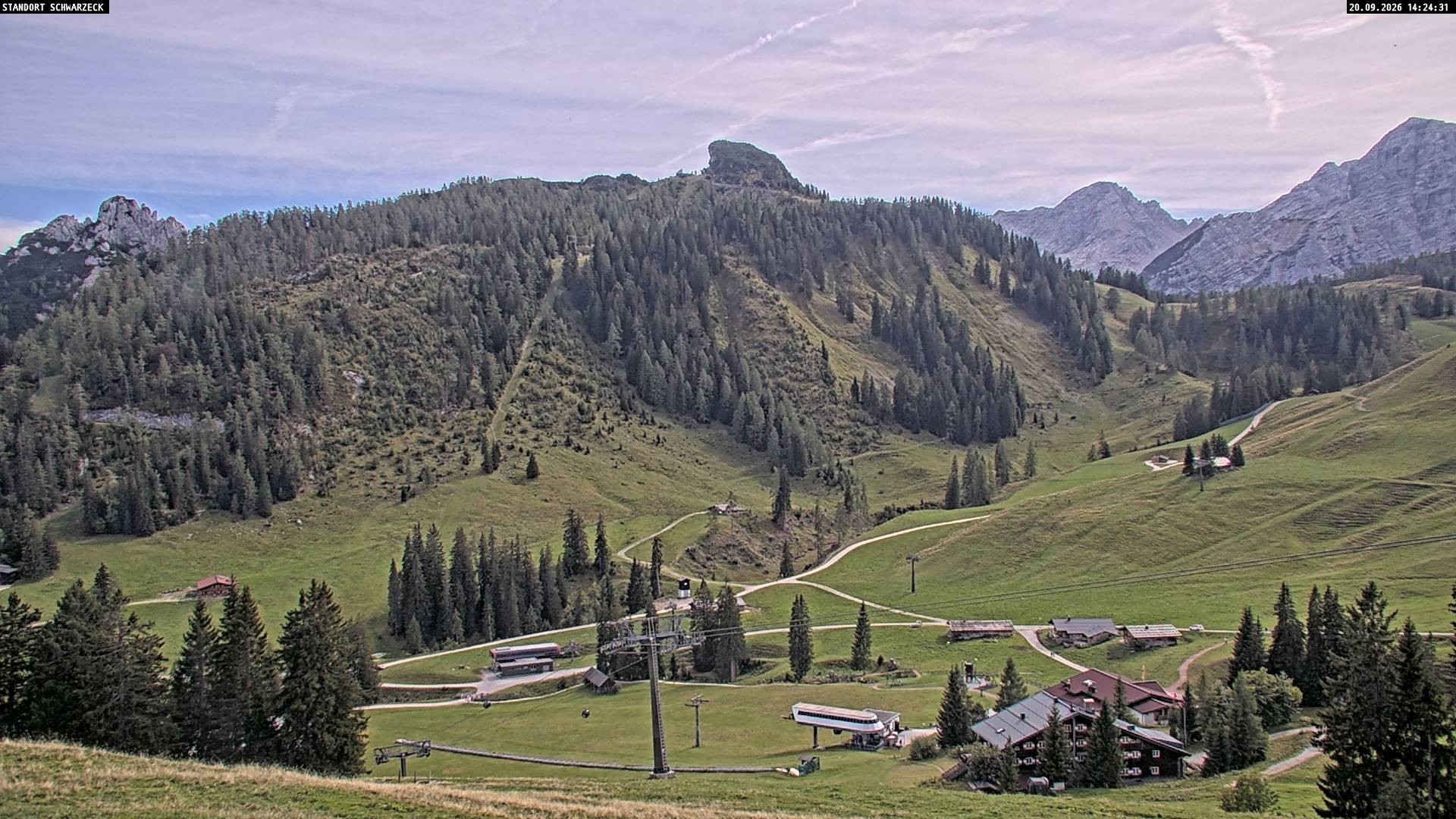 Archiv Foto Webcam Grubhörndl, Loferer Alm