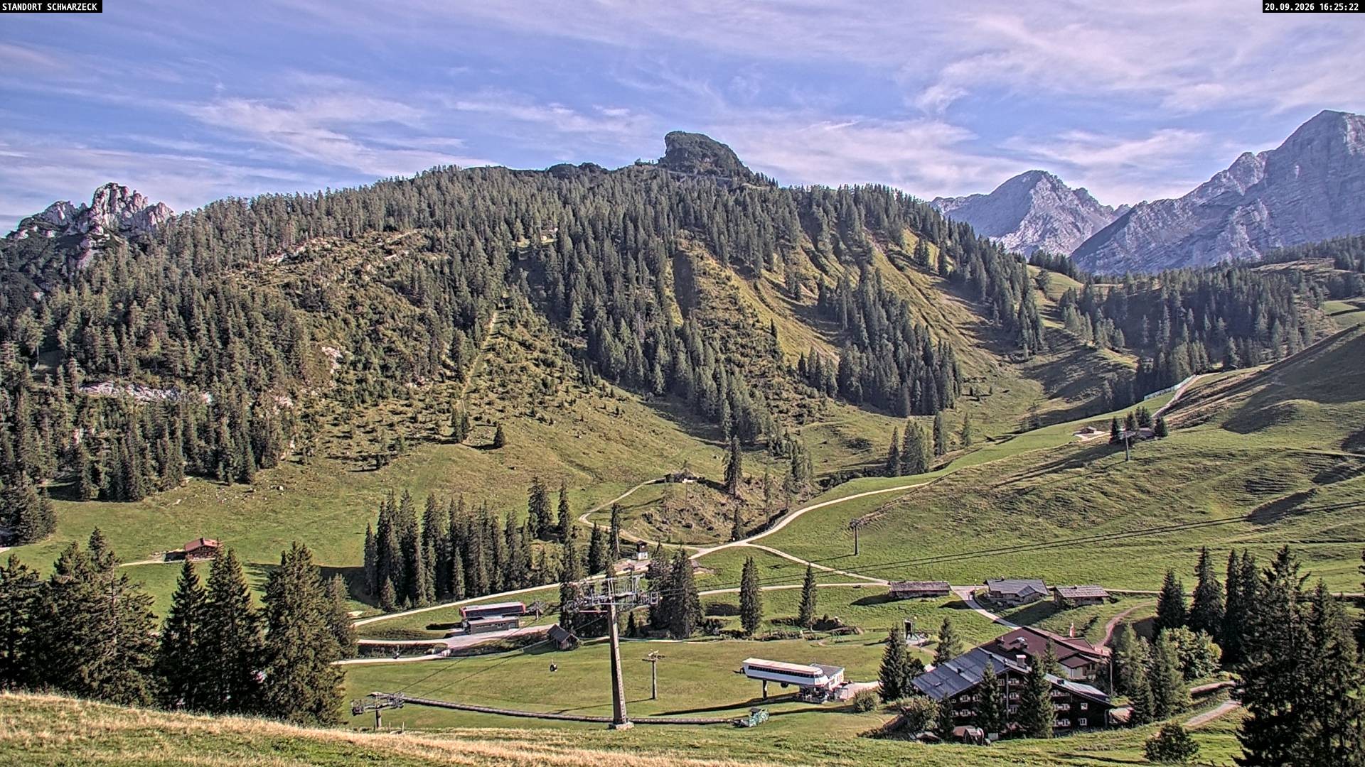 Archiv Foto Webcam Grubhörndl, Loferer Alm