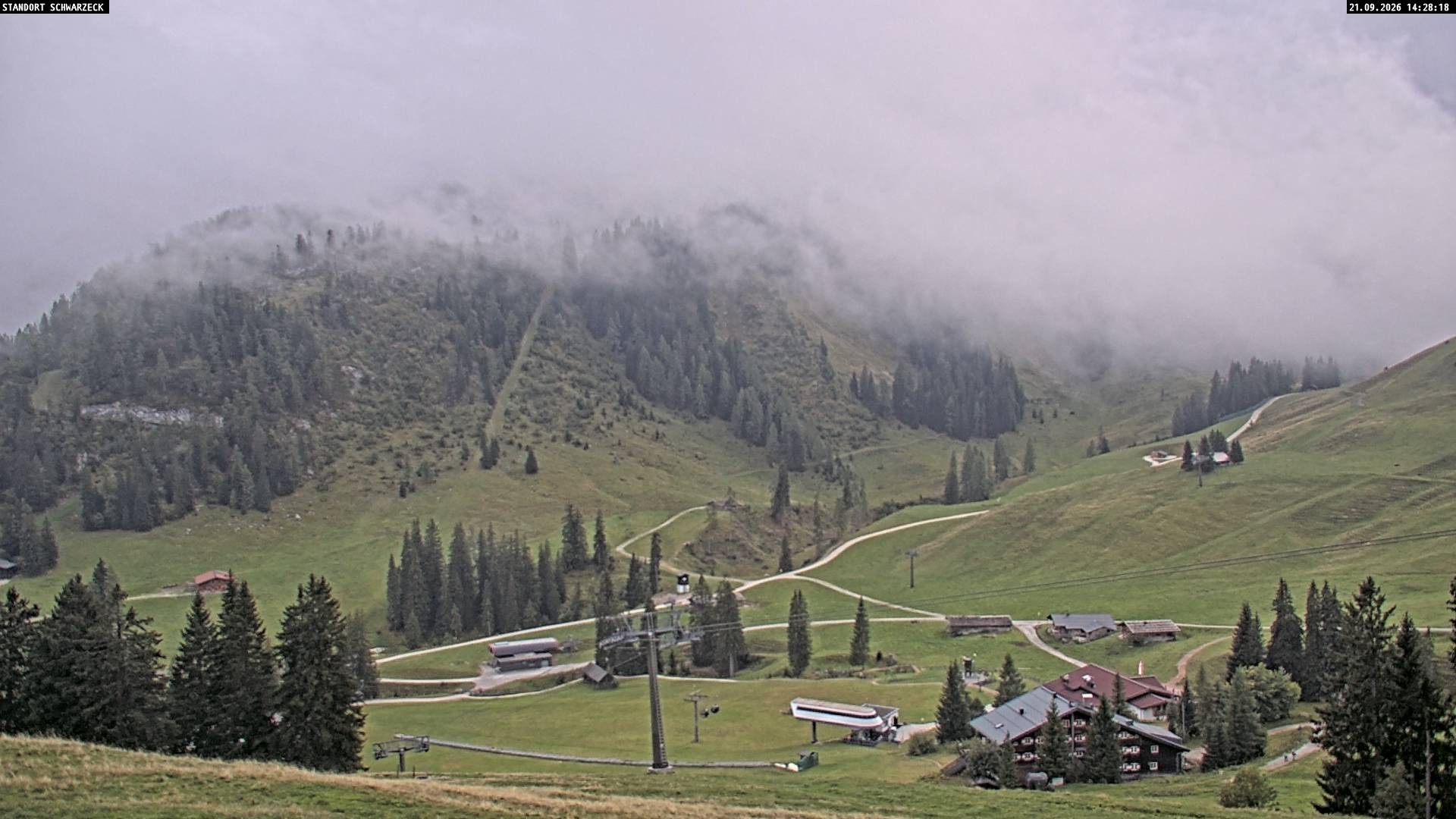 Archiv Foto Webcam Grubhörndl, Loferer Alm
