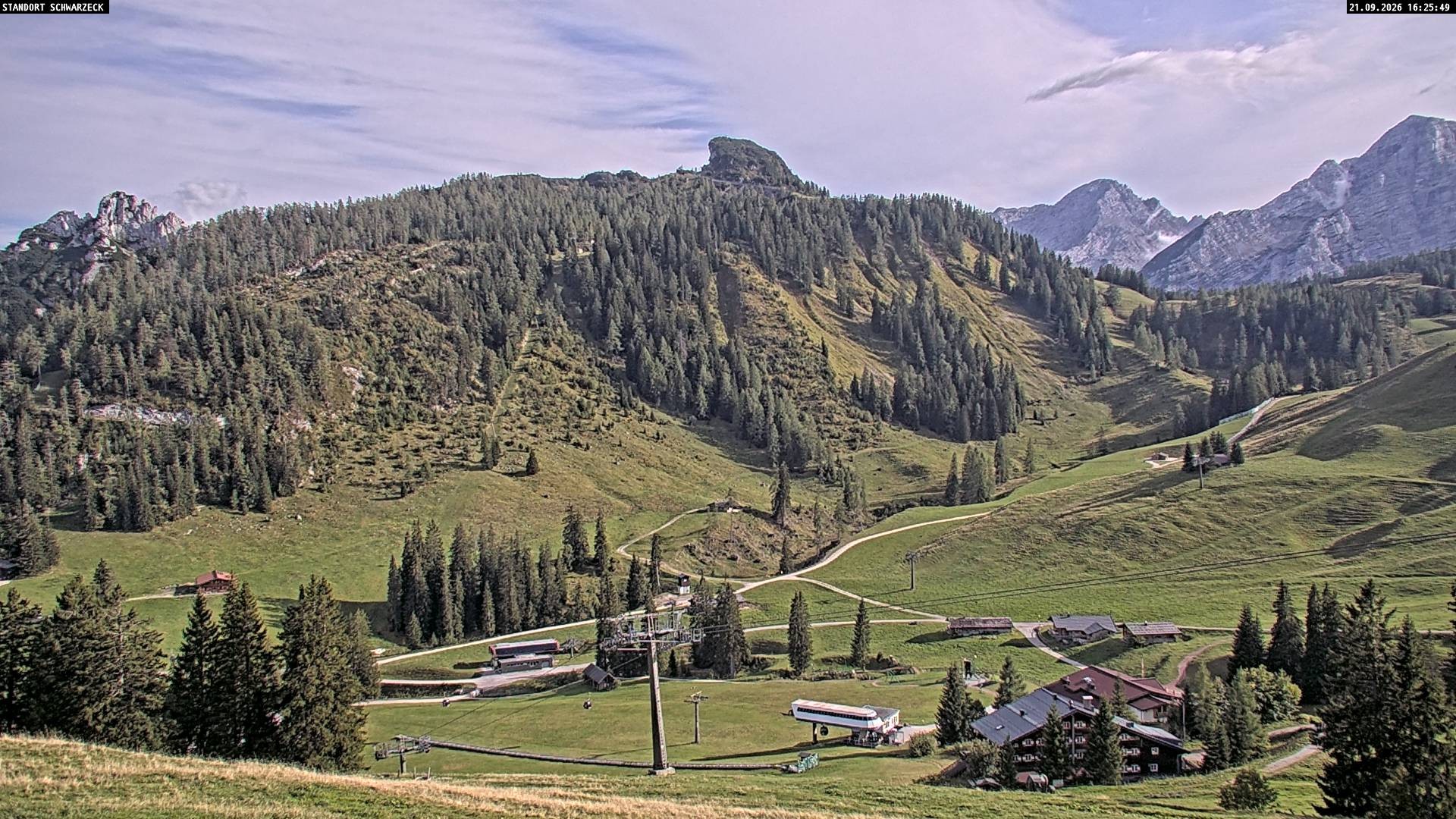 Archiv Foto Webcam Grubhörndl, Loferer Alm