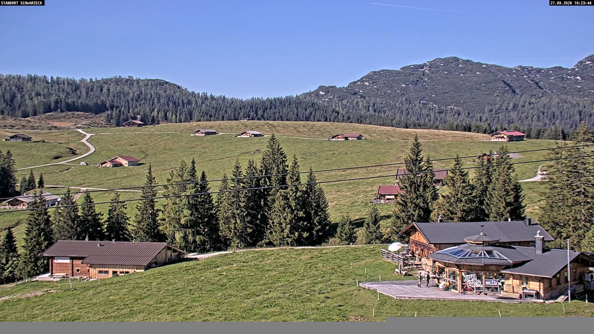 Archiv Foto Webcam Grubhörndl, Loferer Alm