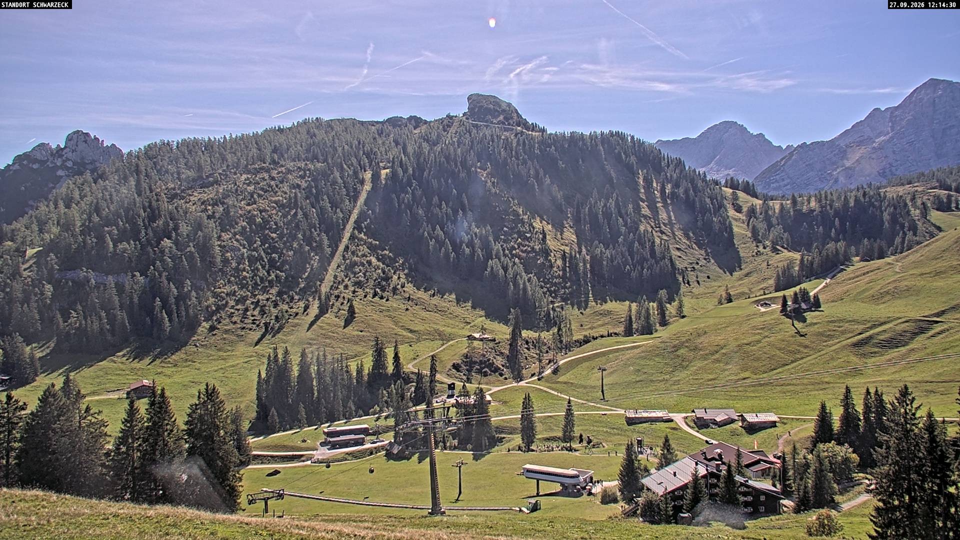 Archiv Foto Webcam Grubhörndl, Loferer Alm