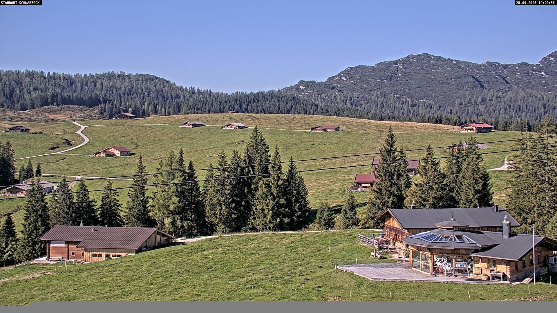 Archiv Foto Webcam Grubhörndl, Loferer Alm
