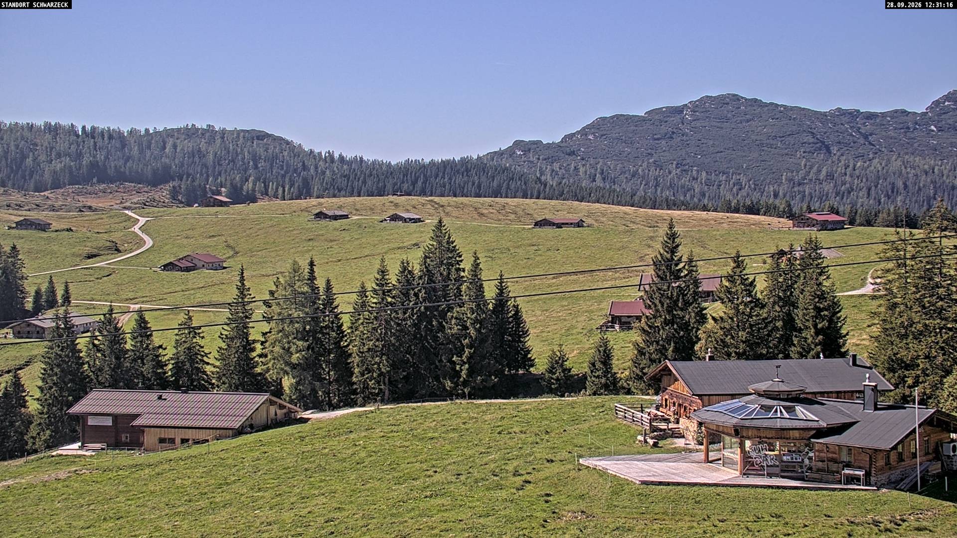 Archiv Foto Webcam Grubhörndl, Loferer Alm