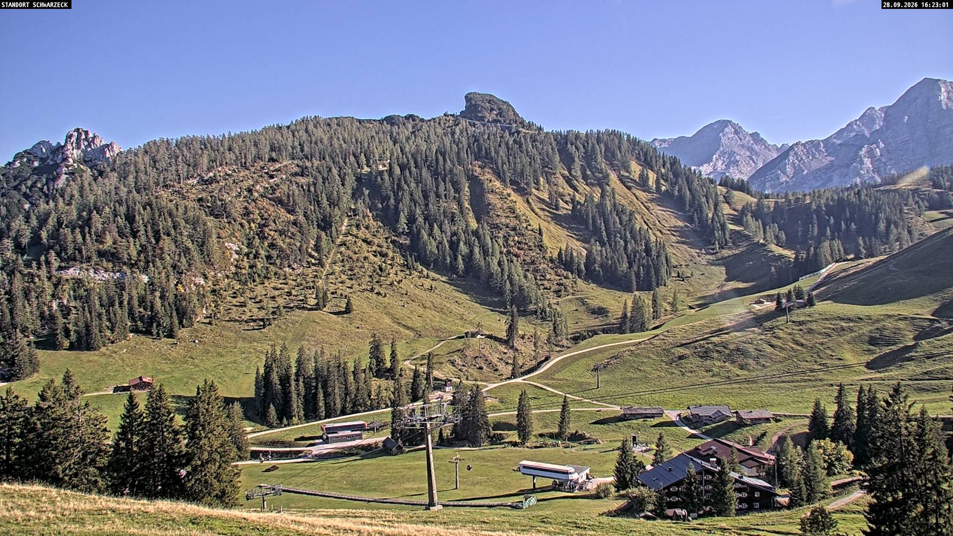 Archiv Foto Webcam Grubhörndl, Loferer Alm