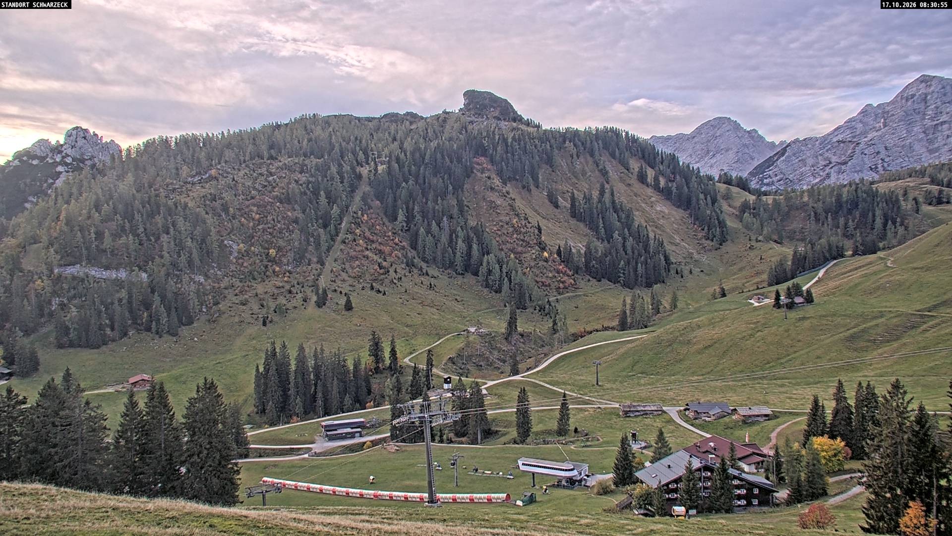 Archiv Foto Webcam Grubhörndl, Loferer Alm