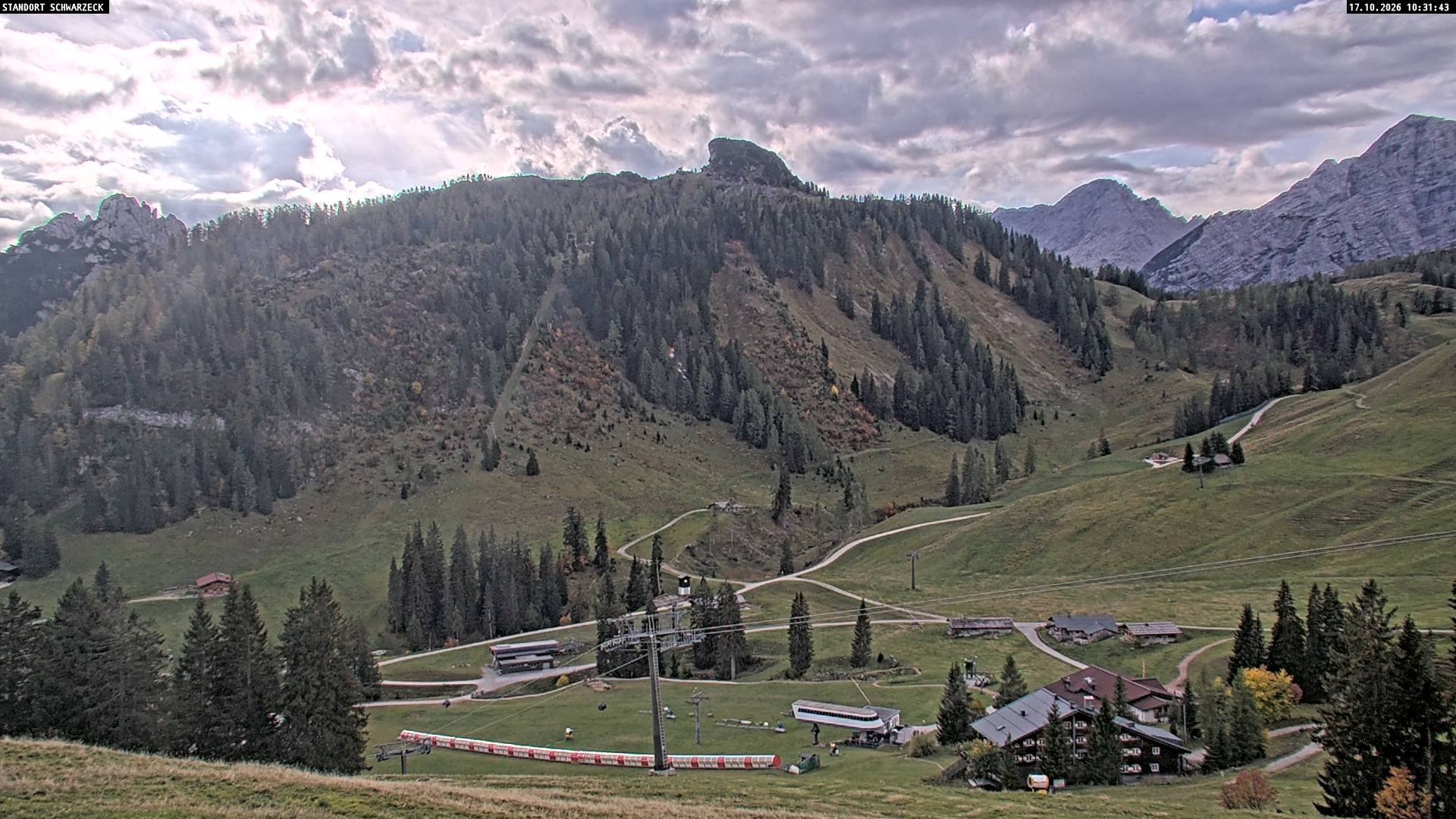 Archiv Foto Webcam Grubhörndl, Loferer Alm