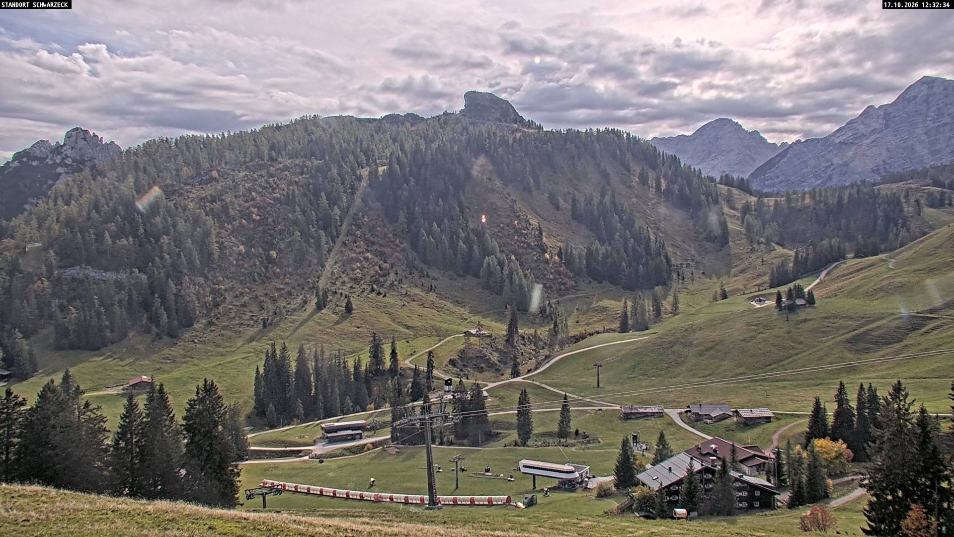 Archiv Foto Webcam Grubhörndl, Loferer Alm