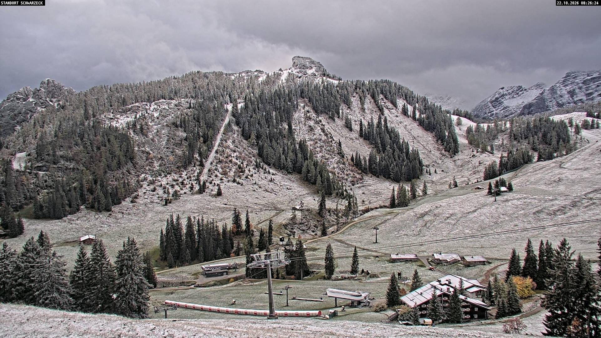Archiv Foto Webcam Grubhörndl, Loferer Alm