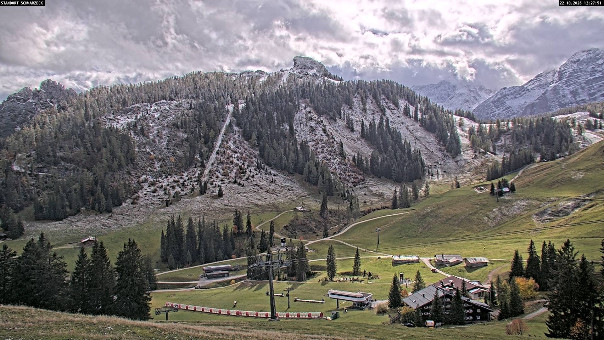 Archiv Foto Webcam Grubhörndl, Loferer Alm