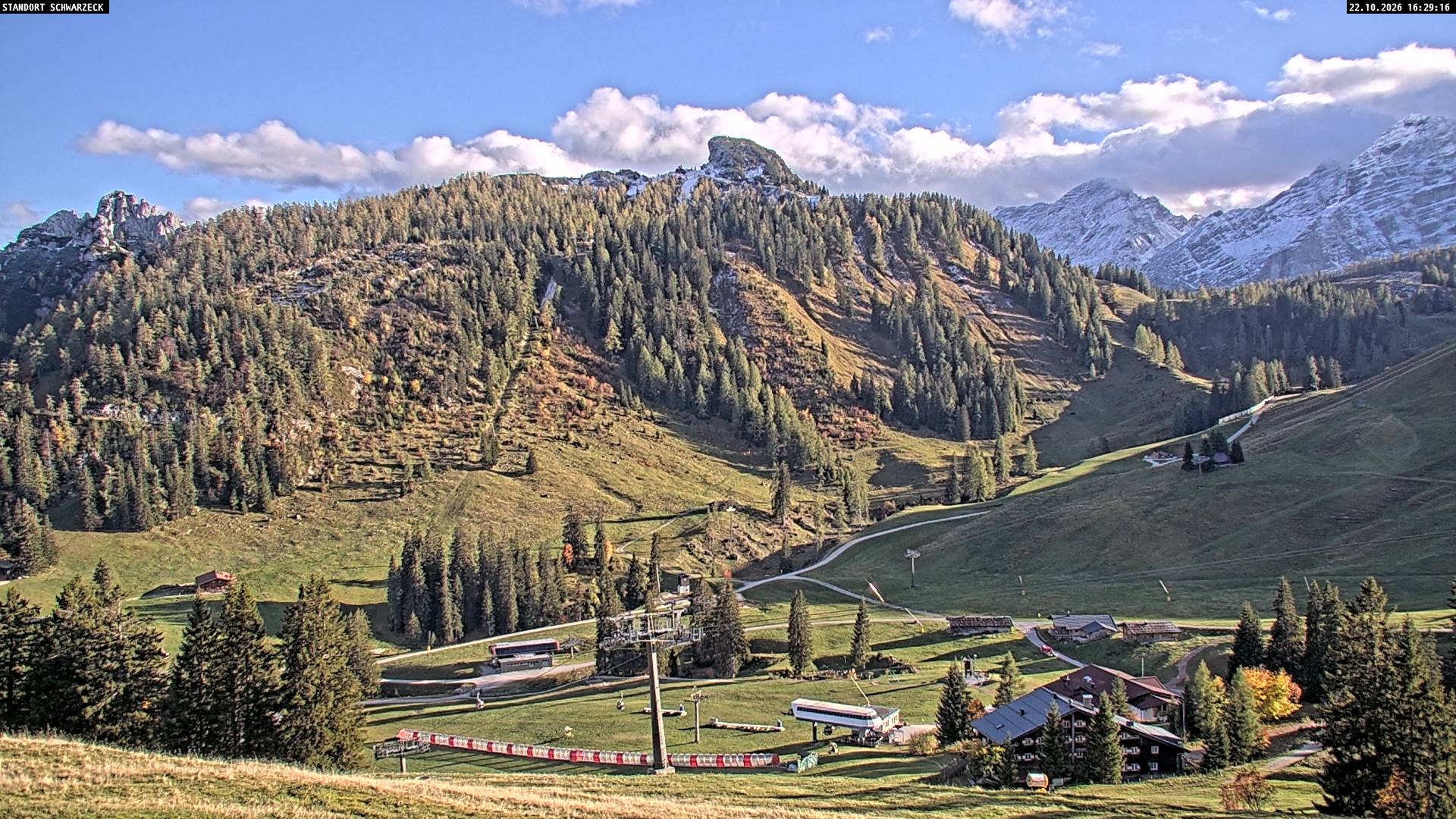 Archiv Foto Webcam Grubhörndl, Loferer Alm