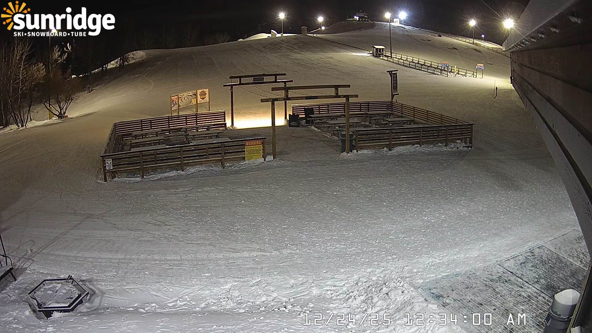 Archiv Foto Webcam Bunny Hill (Skigebiet Sunridge, Alberta)