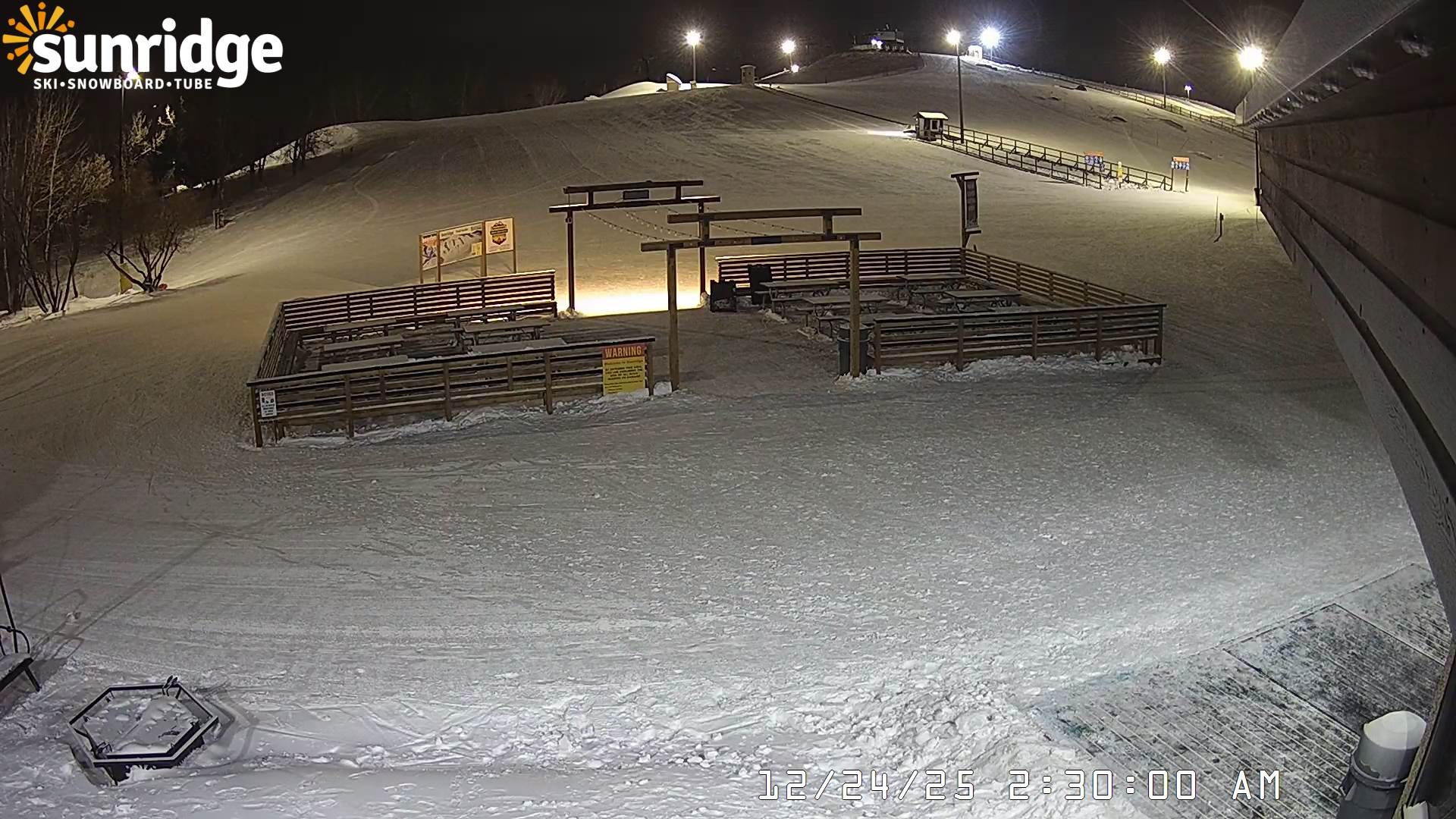 Archiv Foto Webcam Bunny Hill (Skigebiet Sunridge, Alberta)