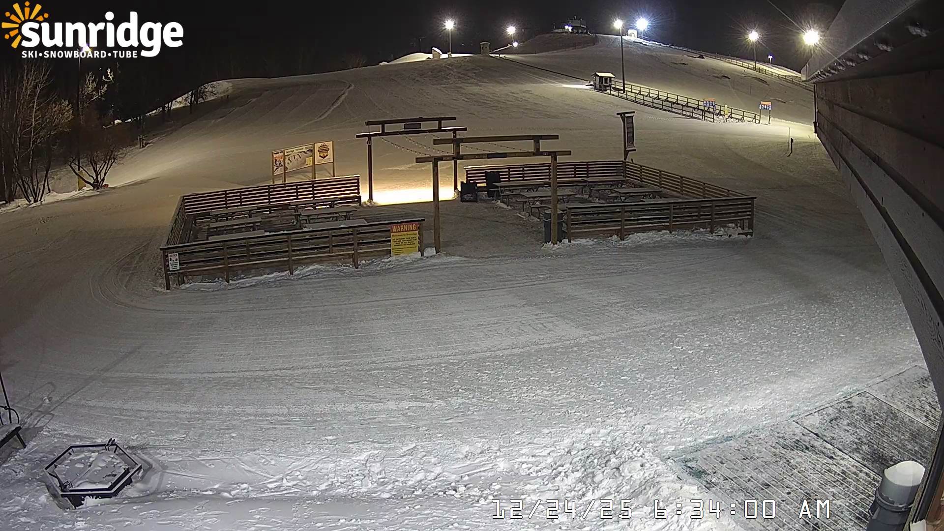 Archiv Foto Webcam Bunny Hill (Skigebiet Sunridge, Alberta)