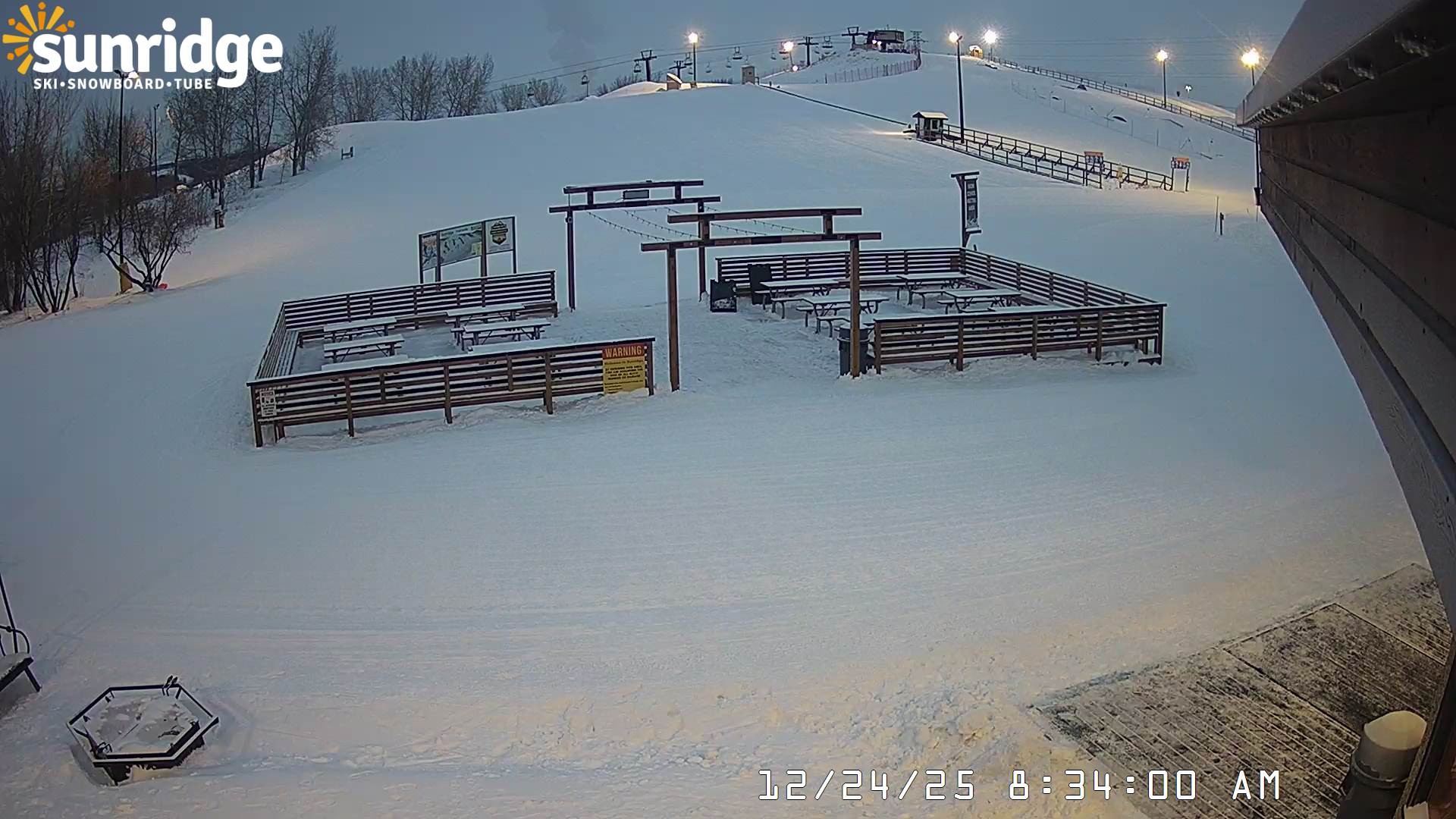 Archiv Foto Webcam Bunny Hill (Skigebiet Sunridge, Alberta)