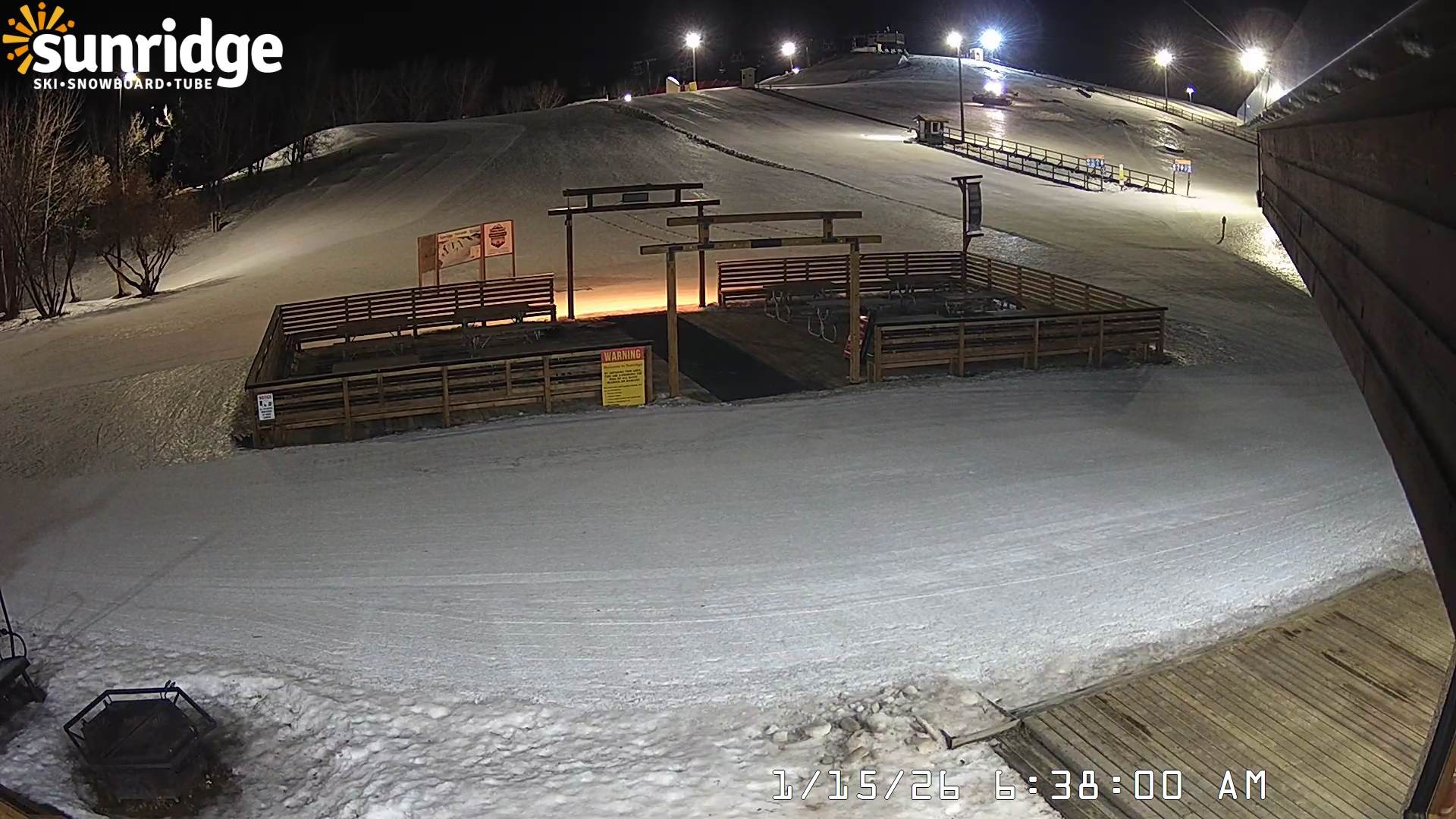 Archiv Foto Webcam Bunny Hill (Skigebiet Sunridge, Alberta)