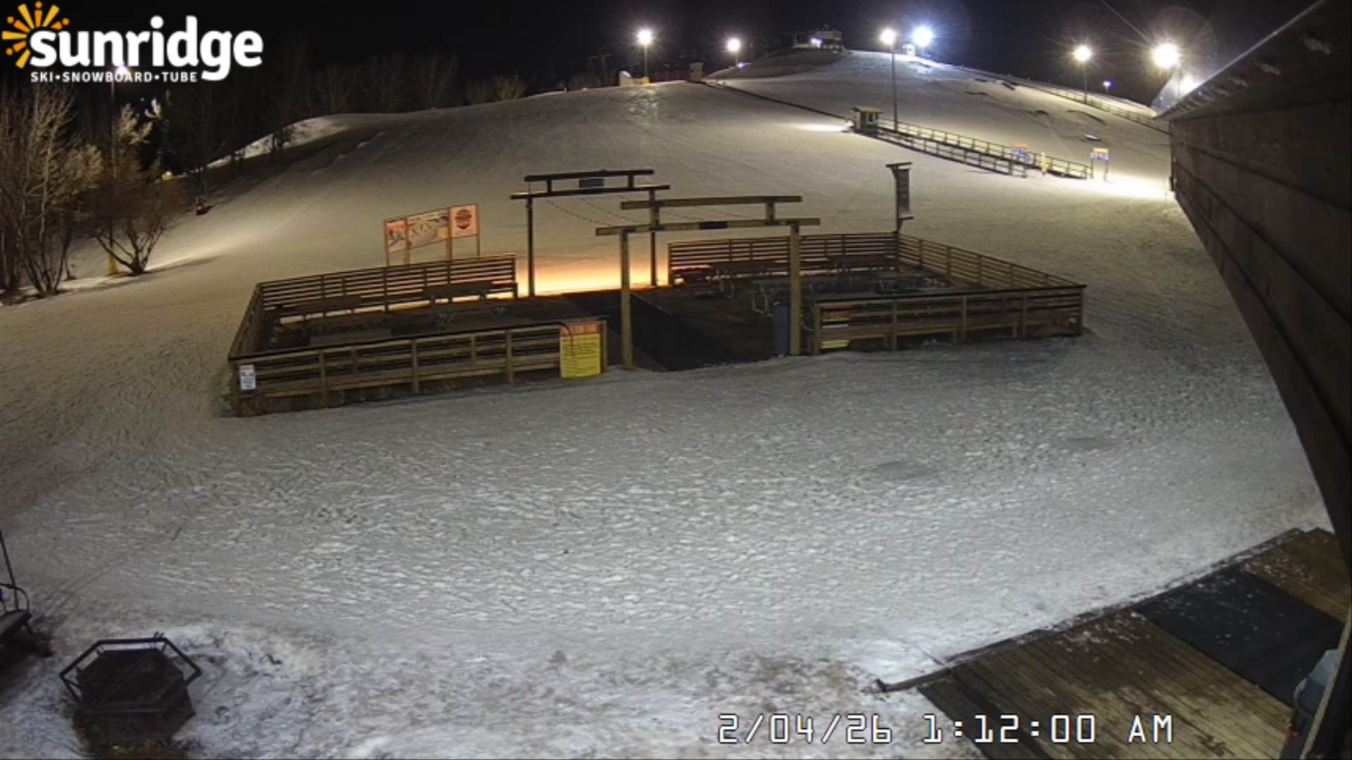 Archiv Foto Webcam Bunny Hill (Skigebiet Sunridge, Alberta)