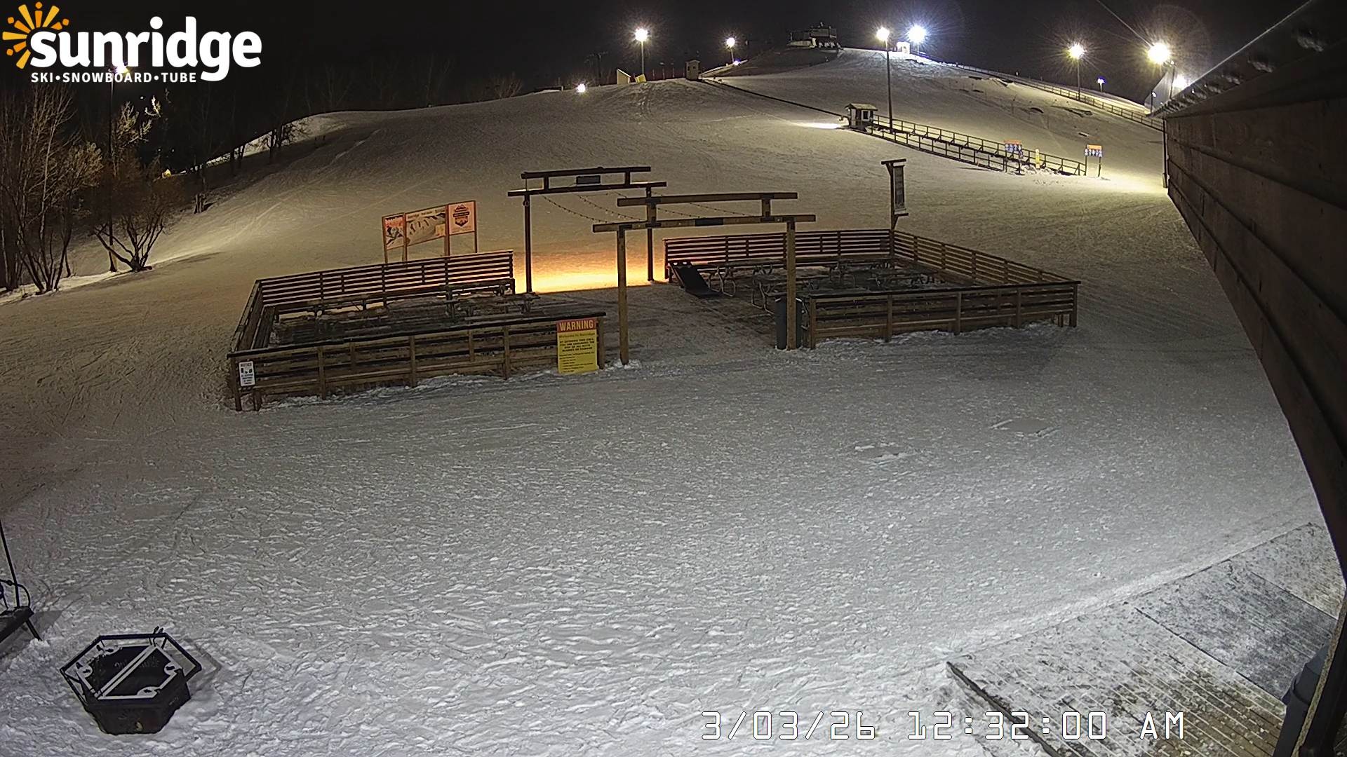 Archiv Foto Webcam Bunny Hill (Skigebiet Sunridge, Alberta)