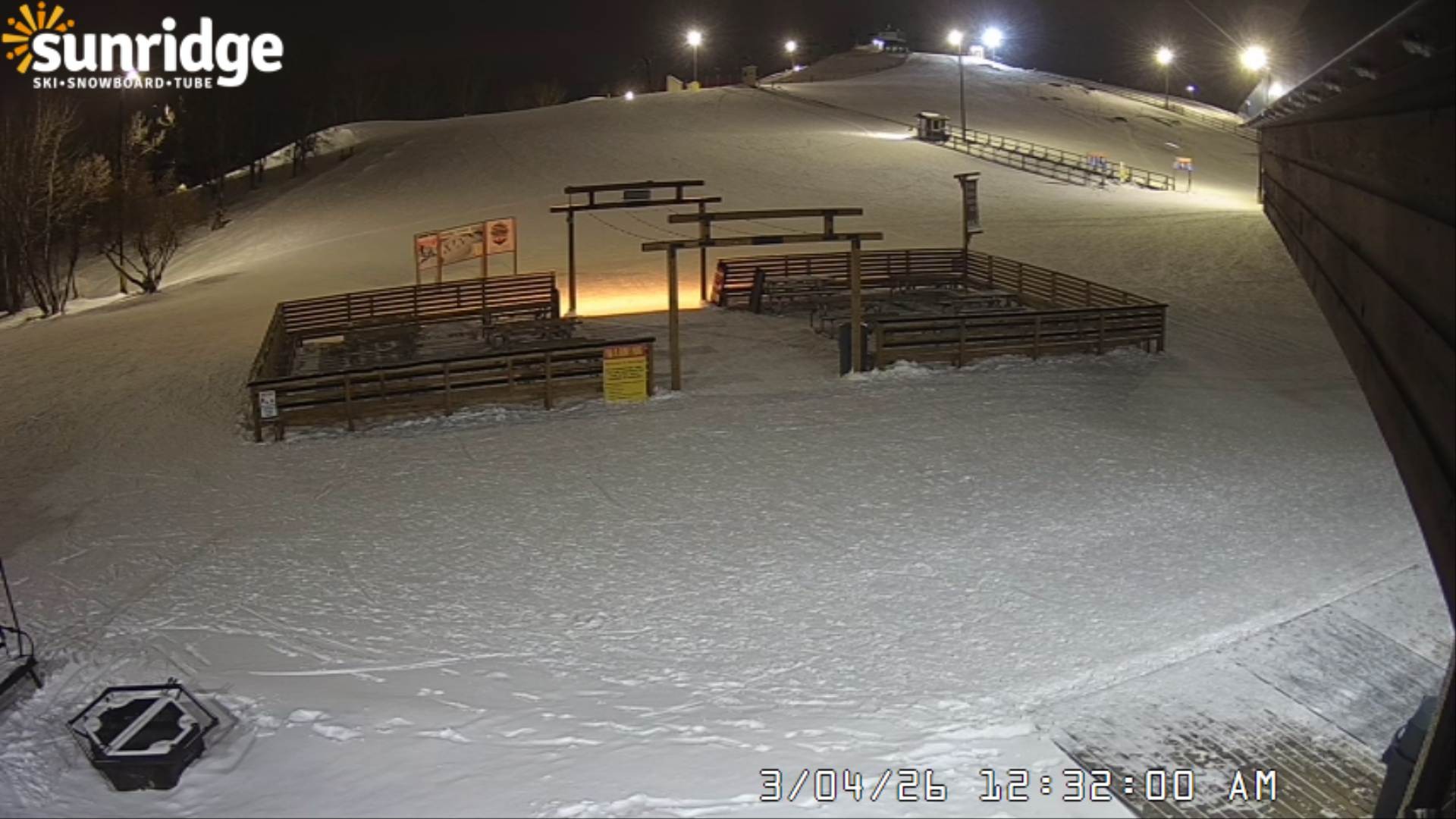 Archiv Foto Webcam Bunny Hill (Skigebiet Sunridge, Alberta)