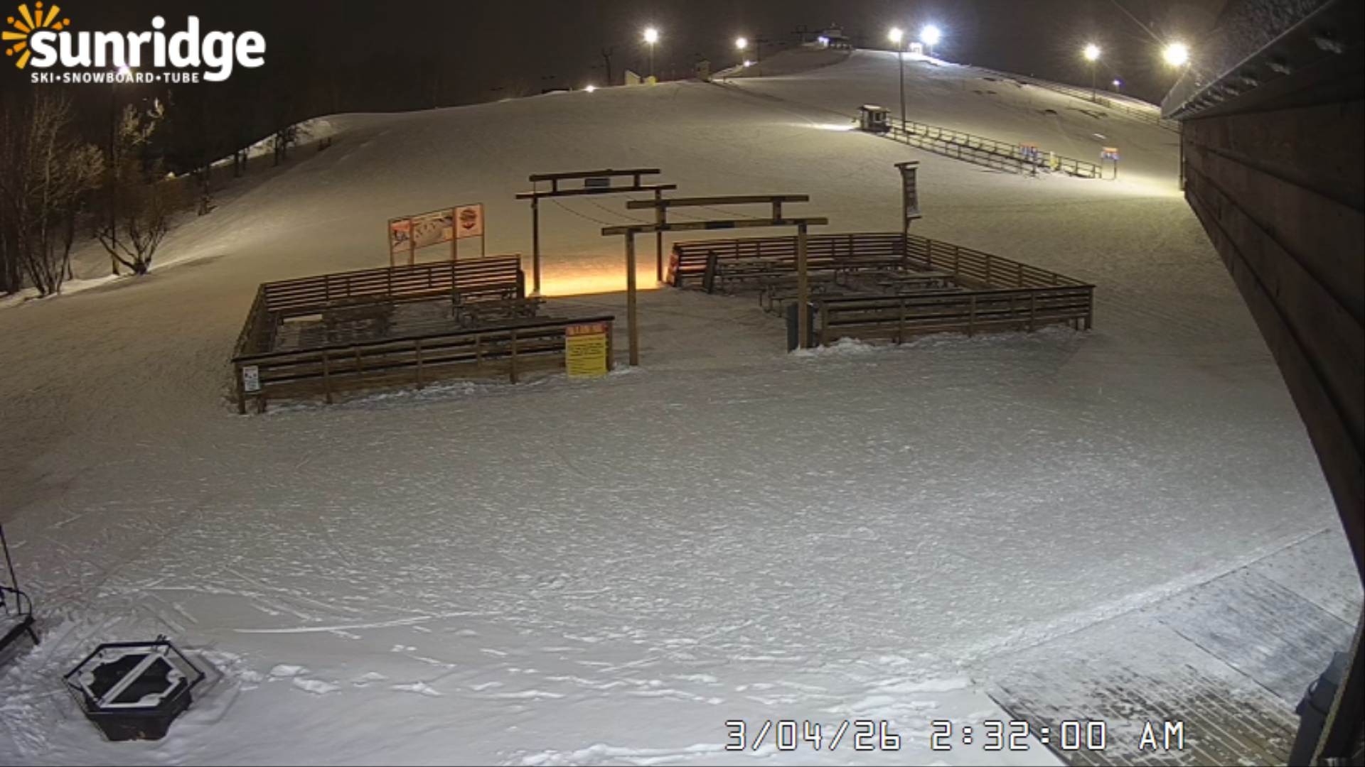 Archiv Foto Webcam Bunny Hill (Skigebiet Sunridge, Alberta)