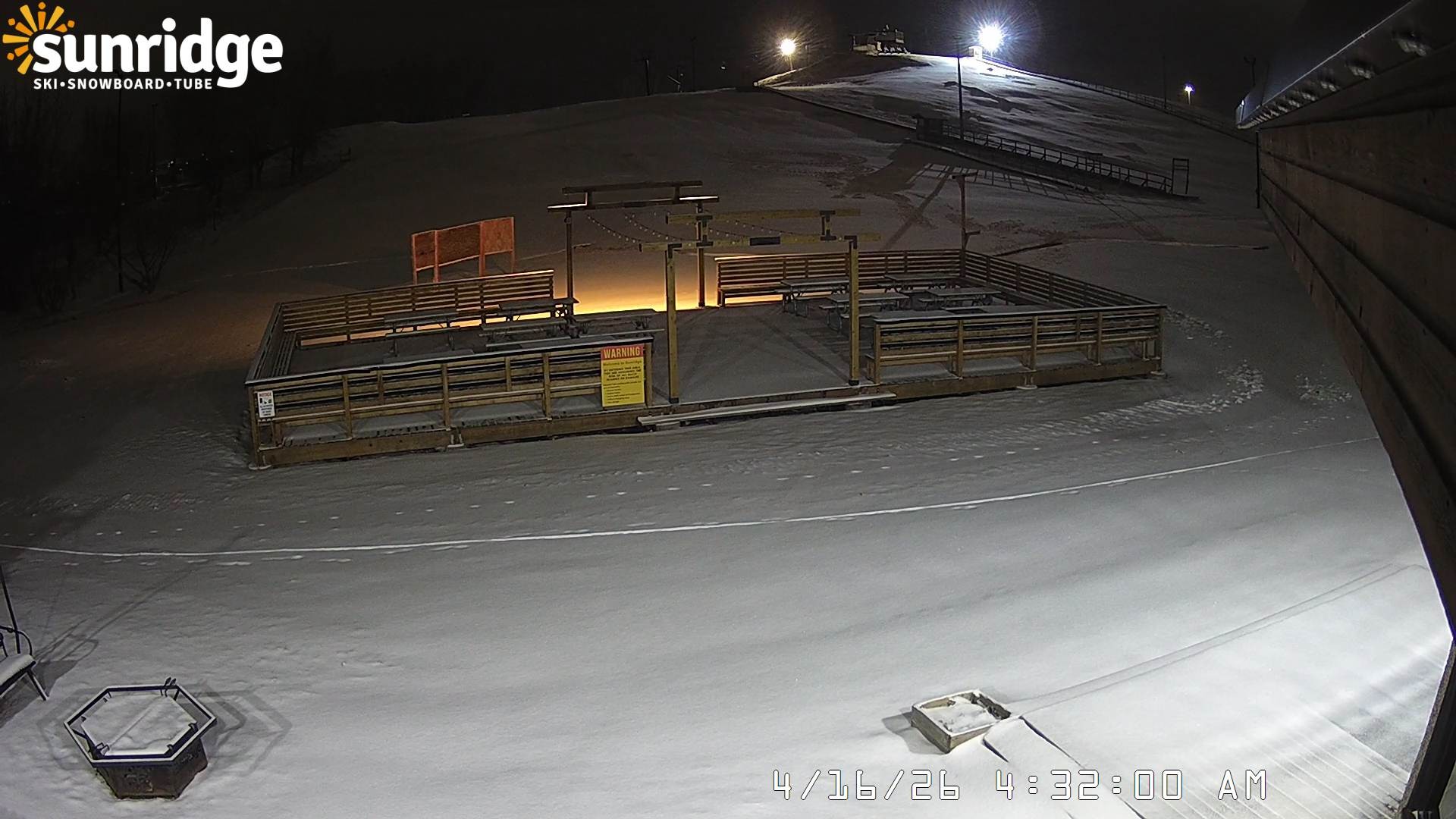 Archiv Foto Webcam Bunny Hill (Skigebiet Sunridge, Alberta)