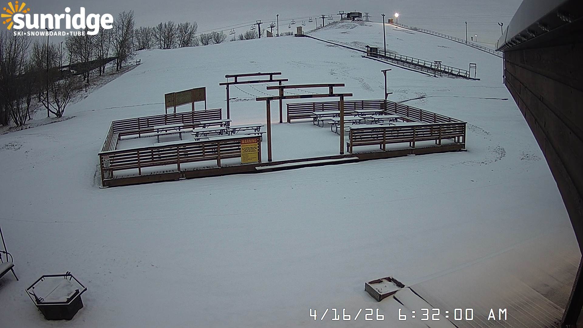 Archiv Foto Webcam Bunny Hill (Skigebiet Sunridge, Alberta)