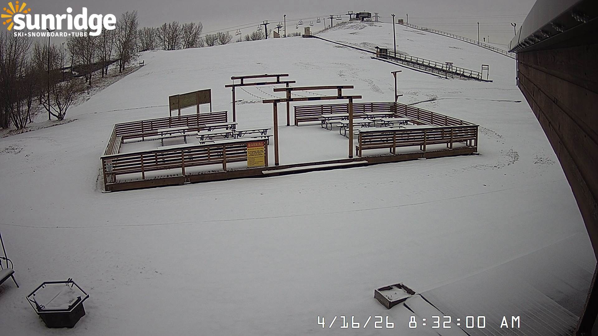 Archiv Foto Webcam Bunny Hill (Skigebiet Sunridge, Alberta)