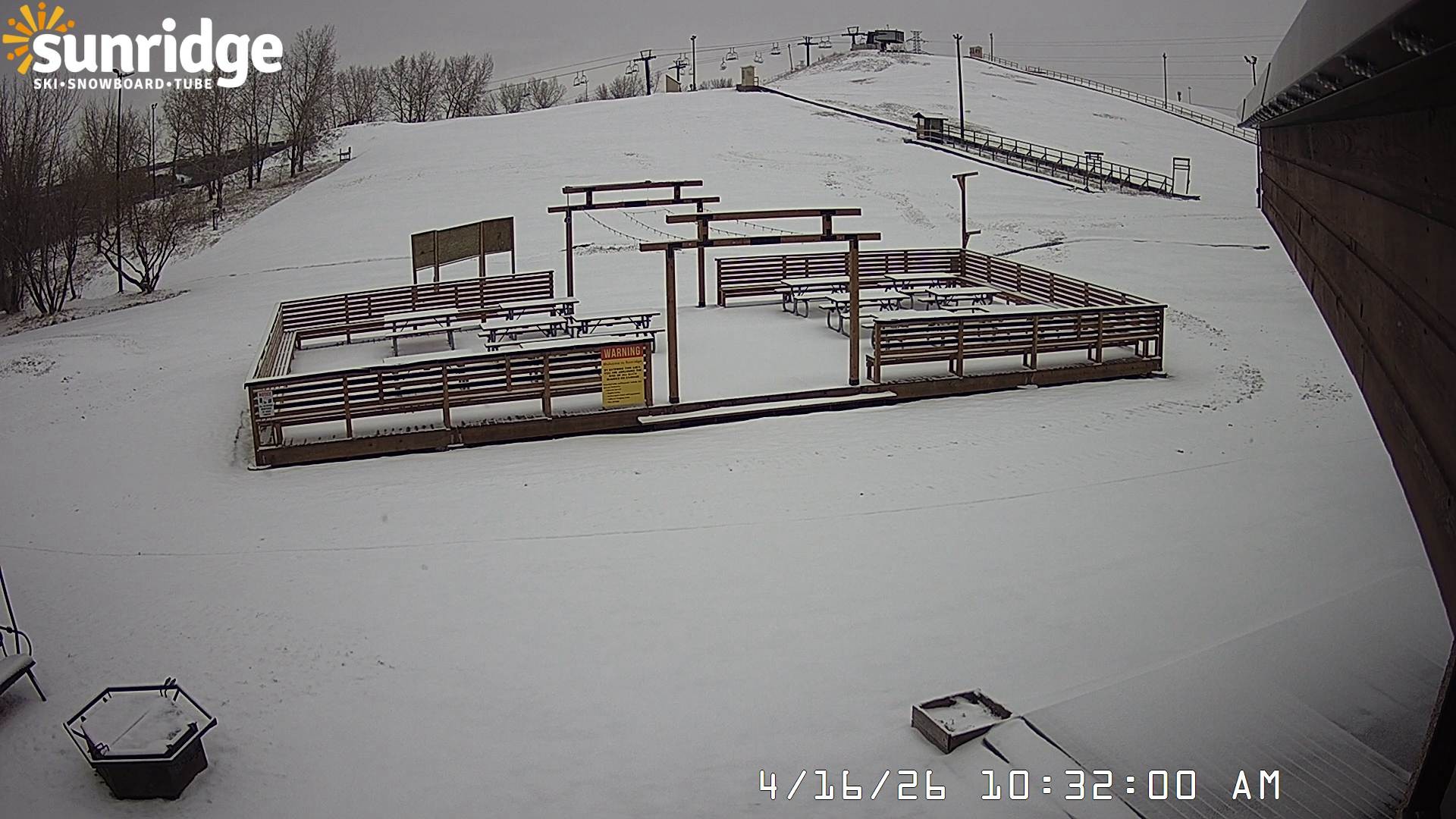 Archiv Foto Webcam Bunny Hill (Skigebiet Sunridge, Alberta)