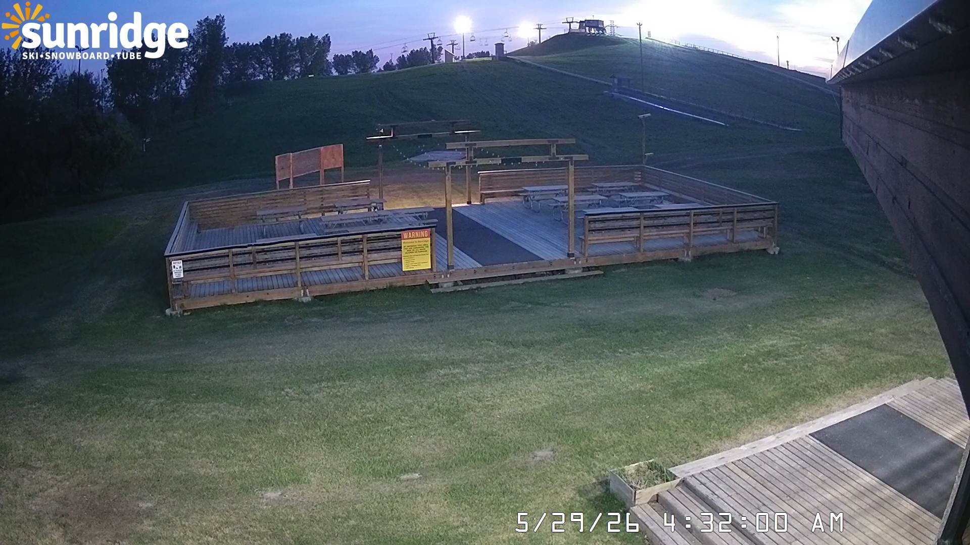 Archiv Foto Webcam Bunny Hill (Skigebiet Sunridge, Alberta)