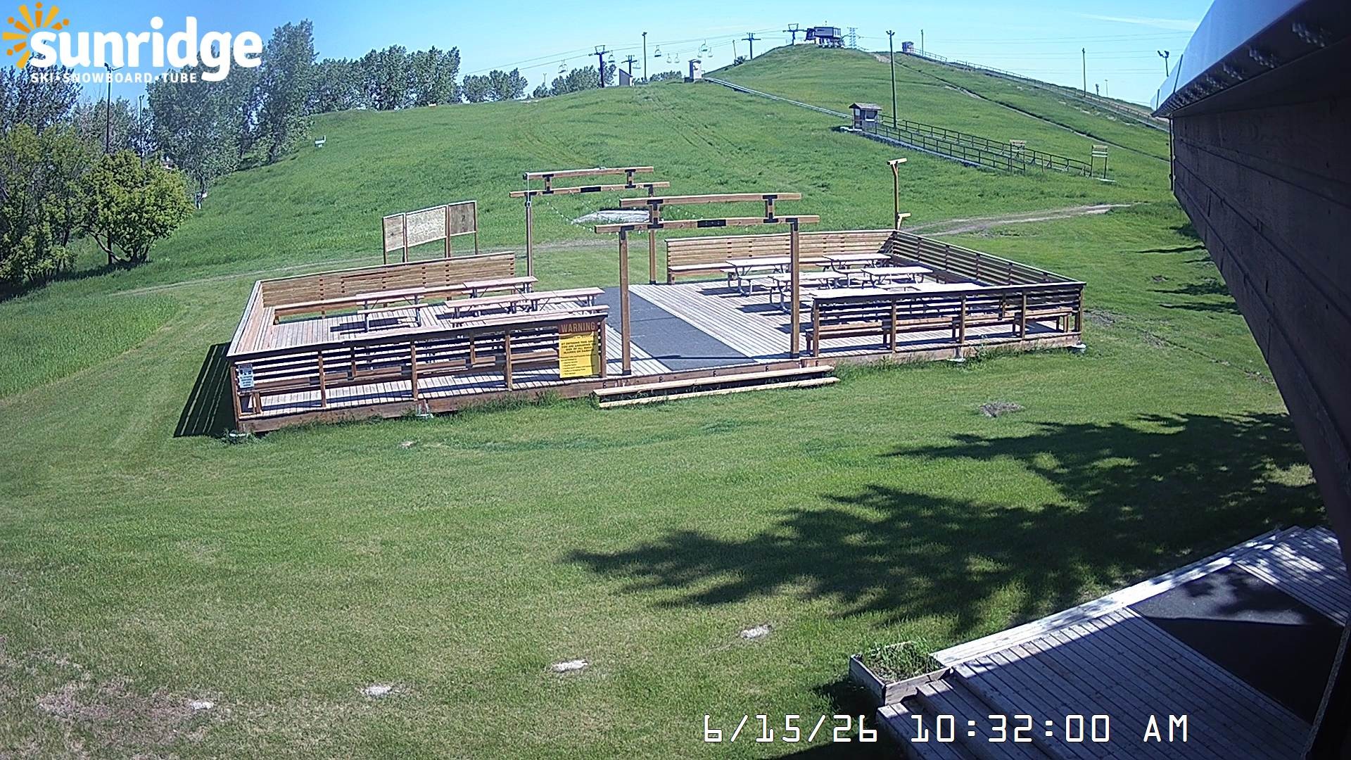 Archiv Foto Webcam Bunny Hill (Skigebiet Sunridge, Alberta)