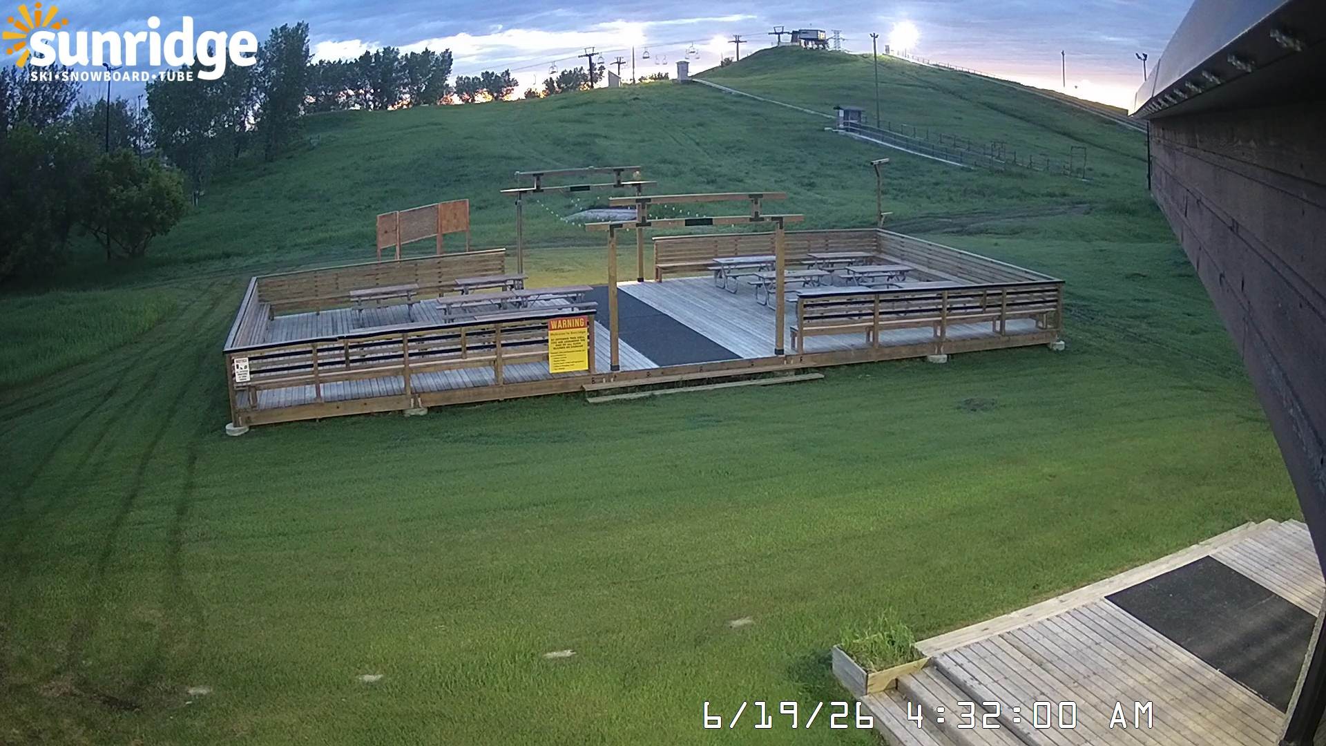 Archiv Foto Webcam Bunny Hill (Skigebiet Sunridge, Alberta)
