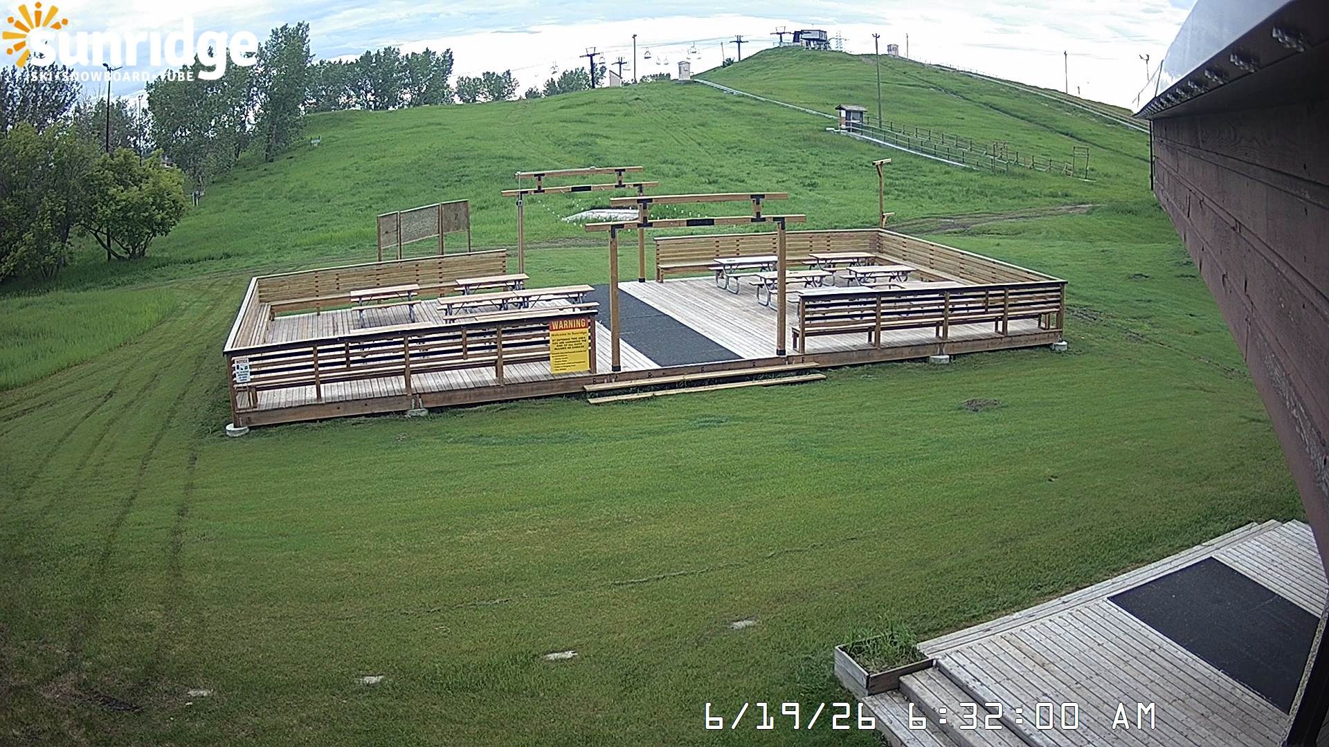 Archiv Foto Webcam Bunny Hill (Skigebiet Sunridge, Alberta)
