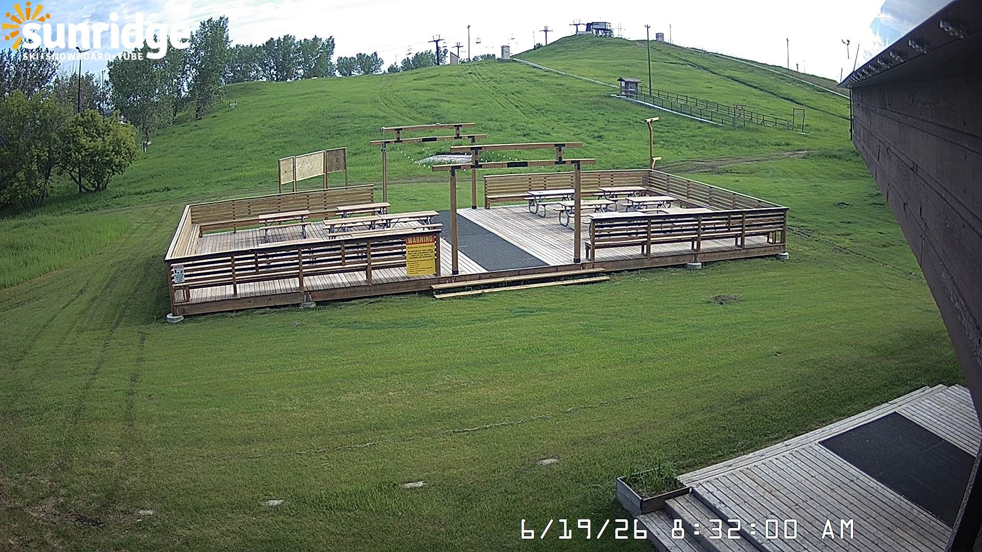 Archiv Foto Webcam Bunny Hill (Skigebiet Sunridge, Alberta)