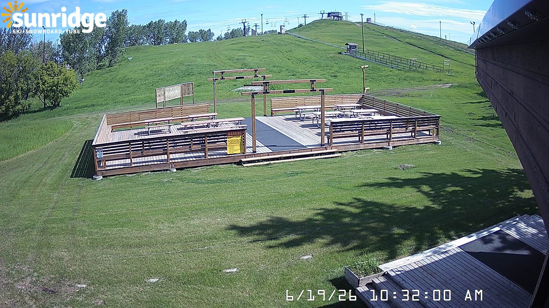 Archiv Foto Webcam Bunny Hill (Skigebiet Sunridge, Alberta)
