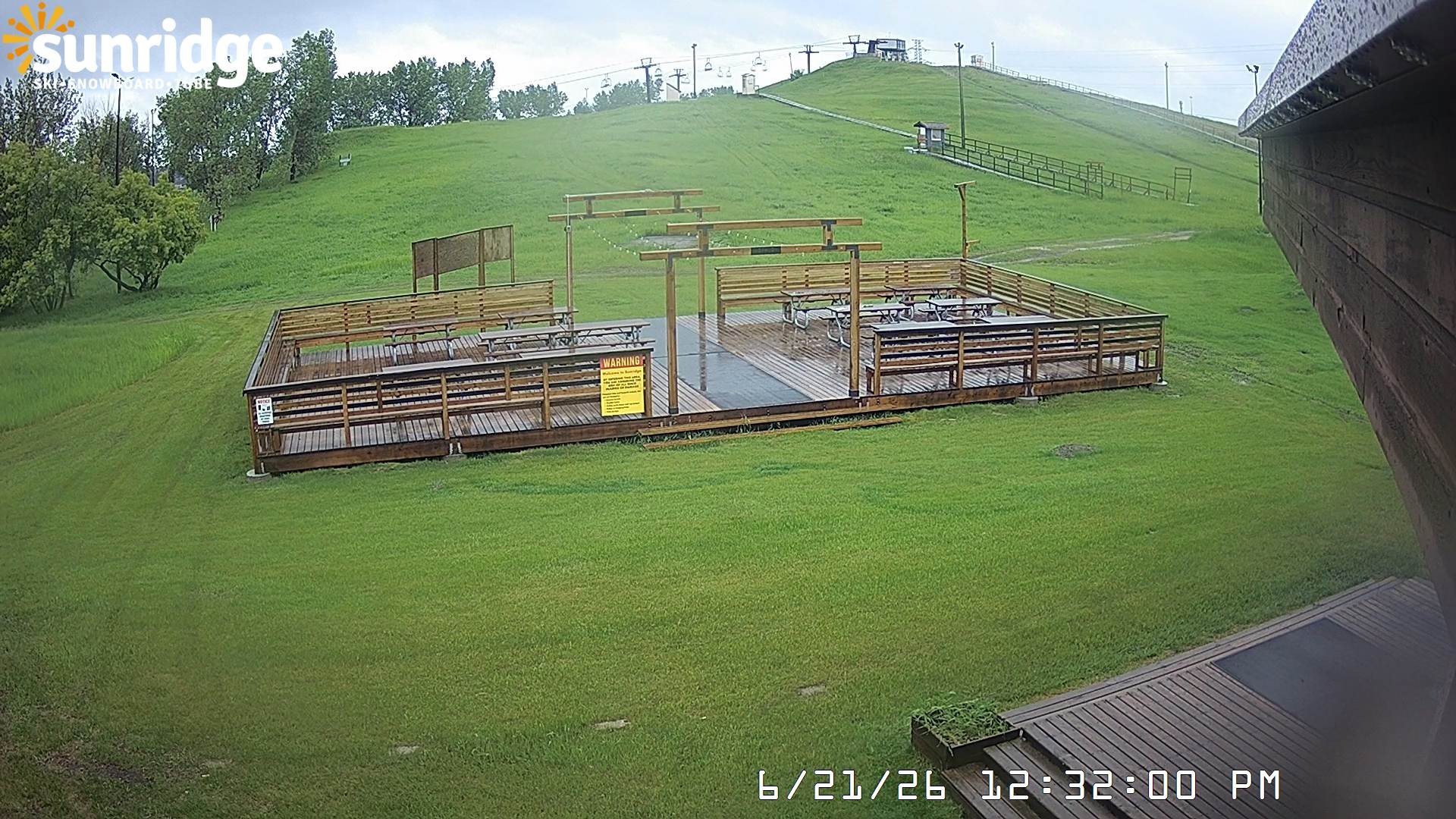 Archiv Foto Webcam Bunny Hill (Skigebiet Sunridge, Alberta)